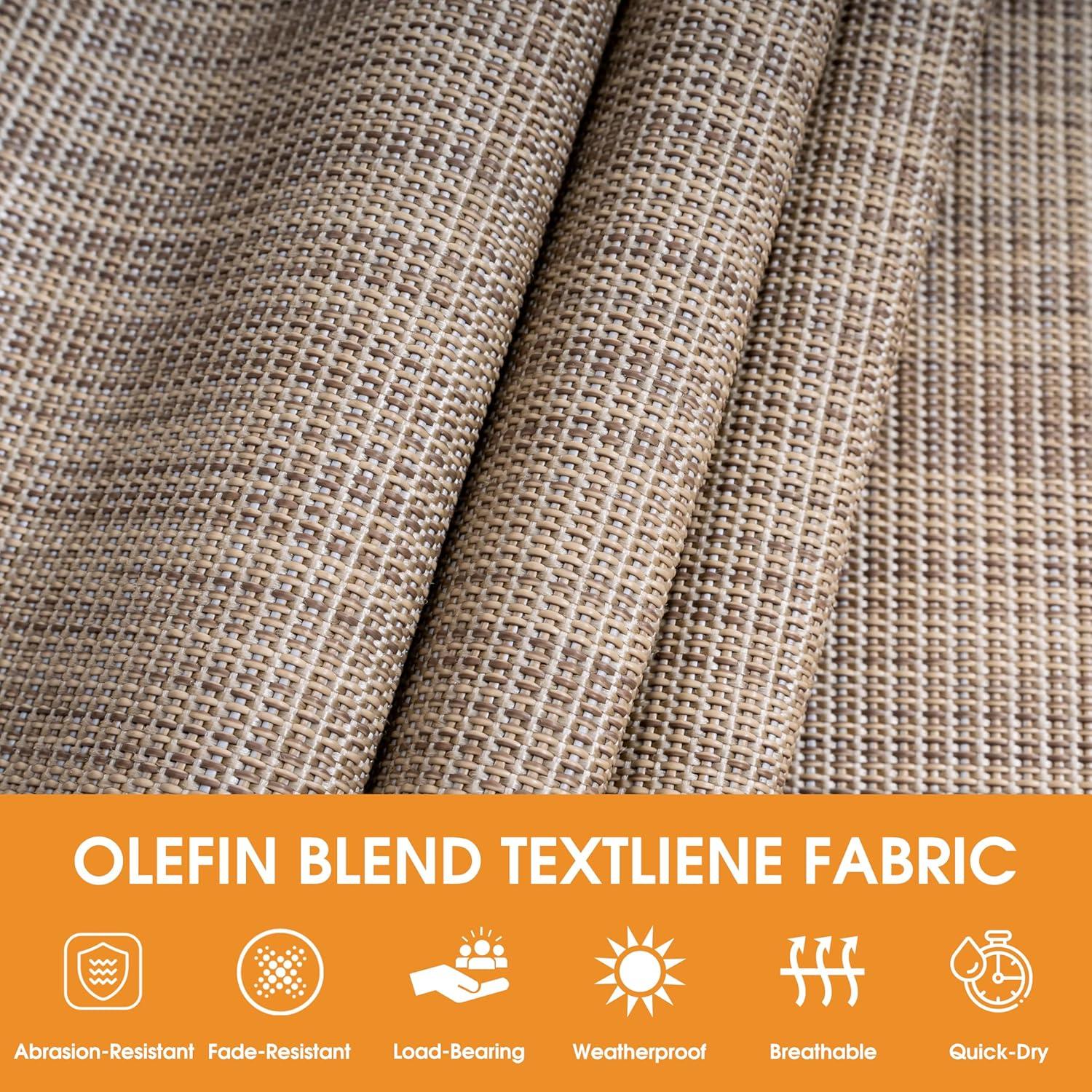 Hamaca Doble Lazy Daze 11 FT Caqui Secado Rápido 204 kg