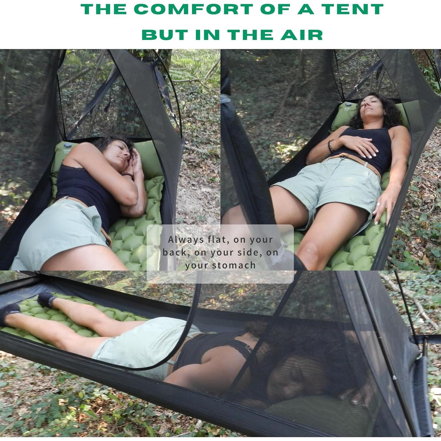 Tienda de Hamaca Planas Outeka - Impermeable y Antimosquitos