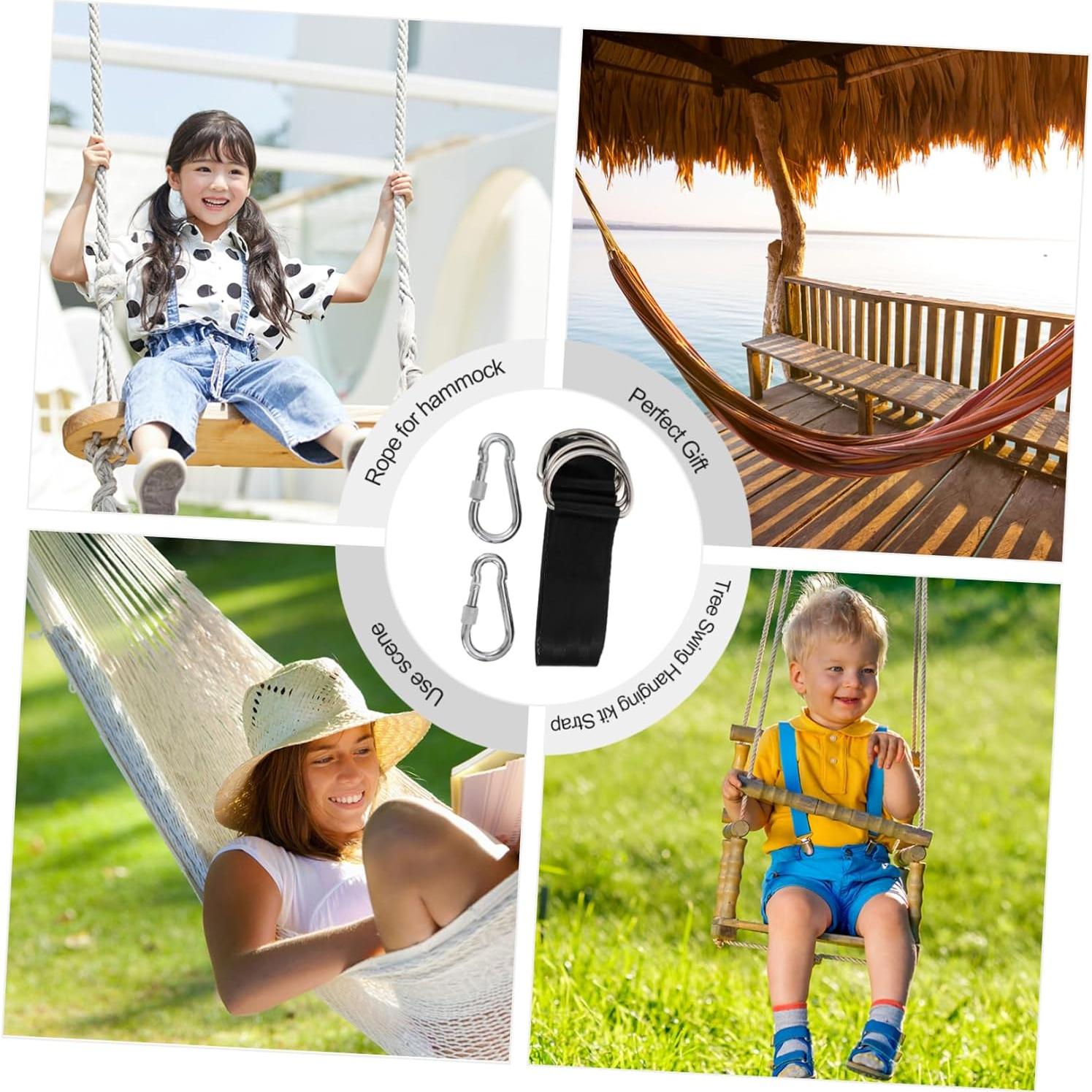 Soportes de Columpio para Exterior JOINPAYA - Correas de Poliester 2 Pzas