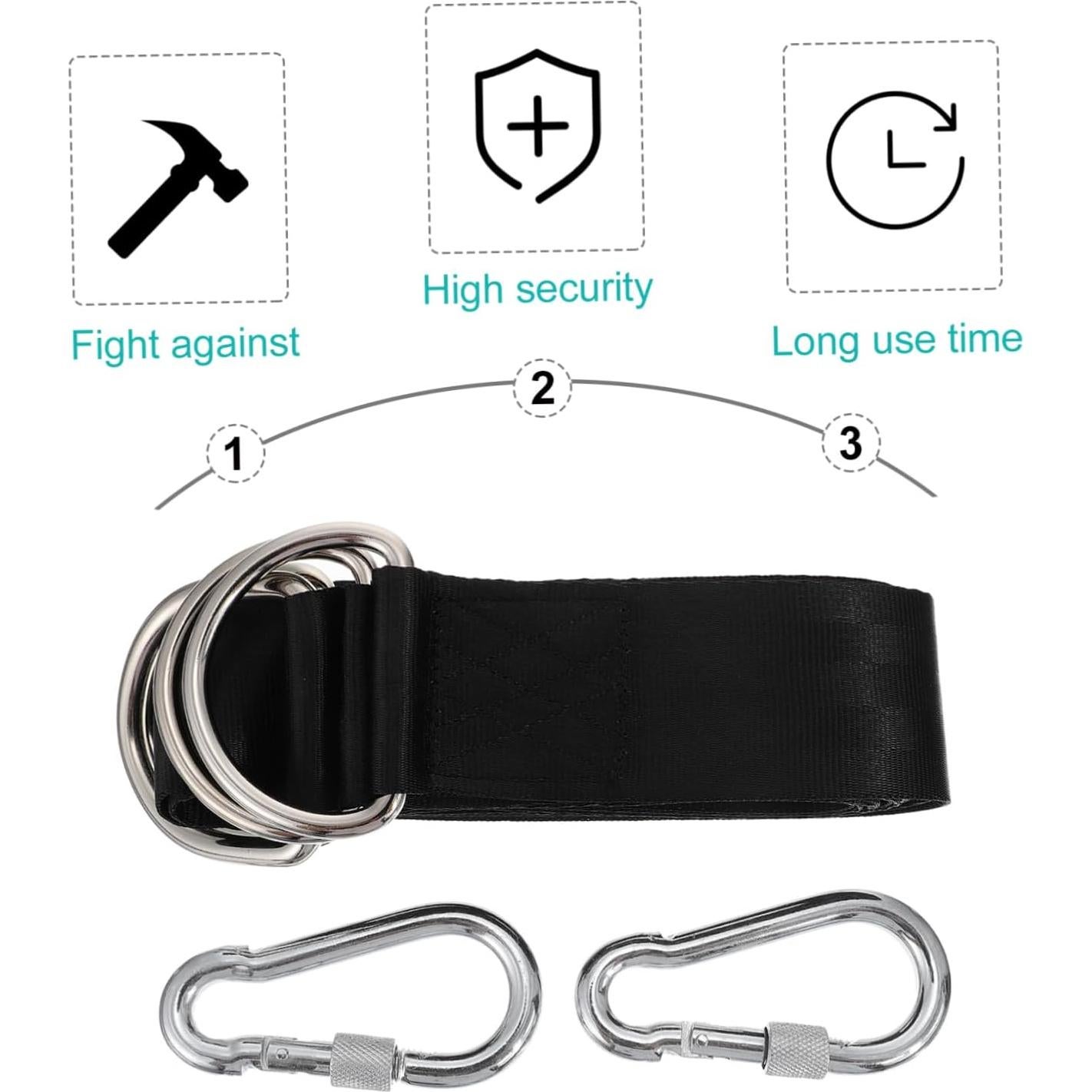 Soportes de Columpio para Exterior JOINPAYA - Correas de Poliester 2 Pzas