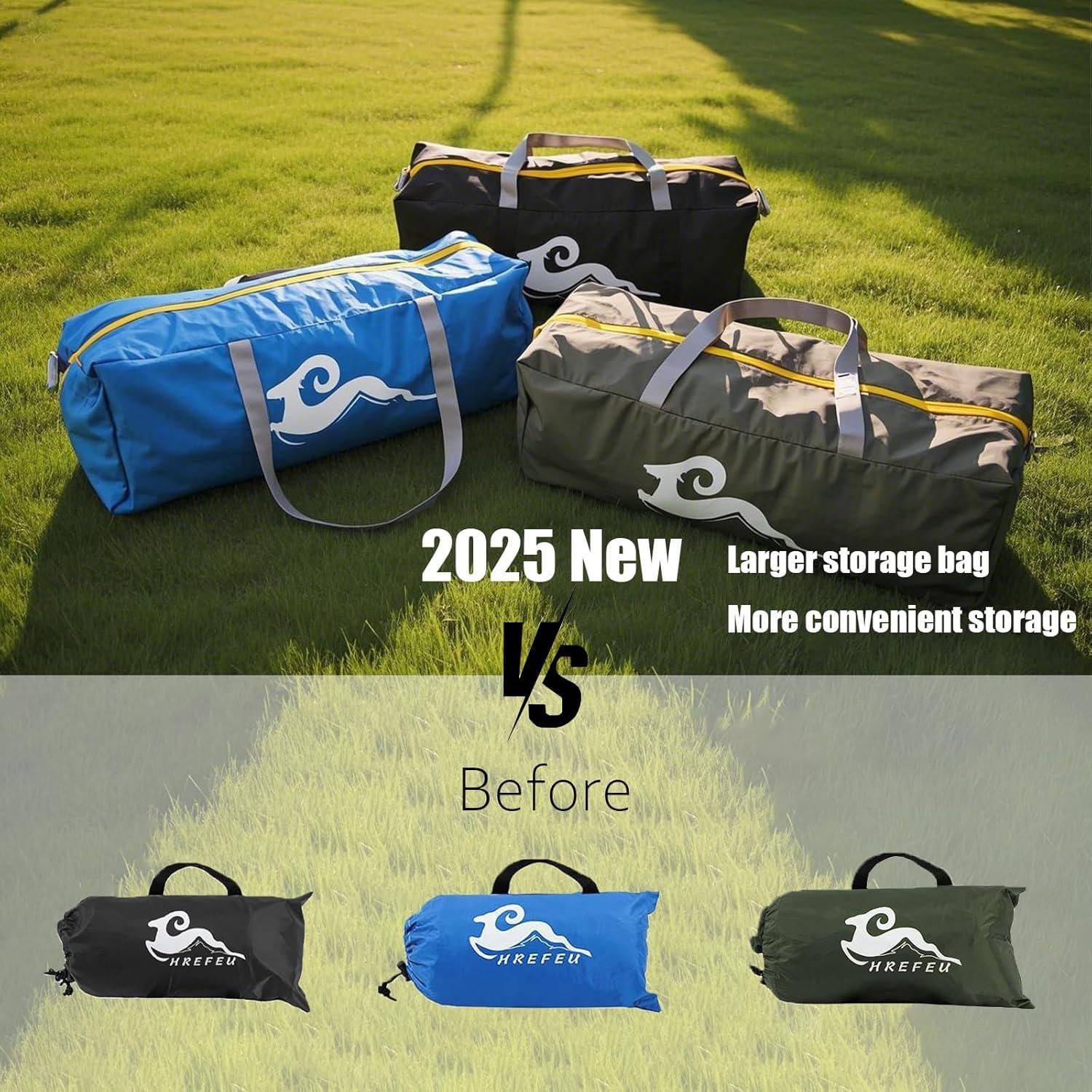 Carpa de Maletero HREFEU T-Verde UPF 50+ Impermeable 5 Personas