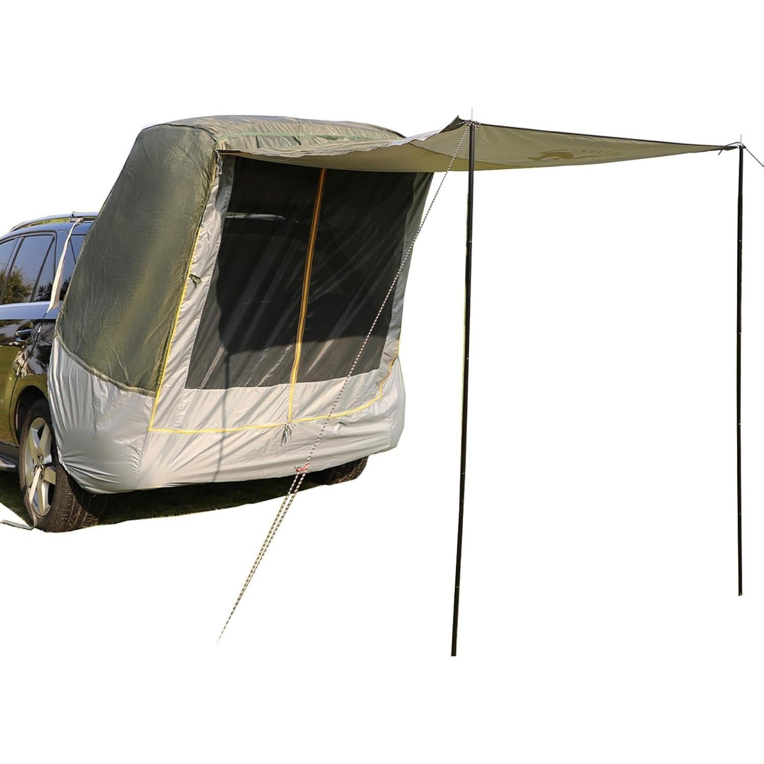 Carpa de Maletero HREFEU T-Verde UPF 50+ Impermeable 5 Personas