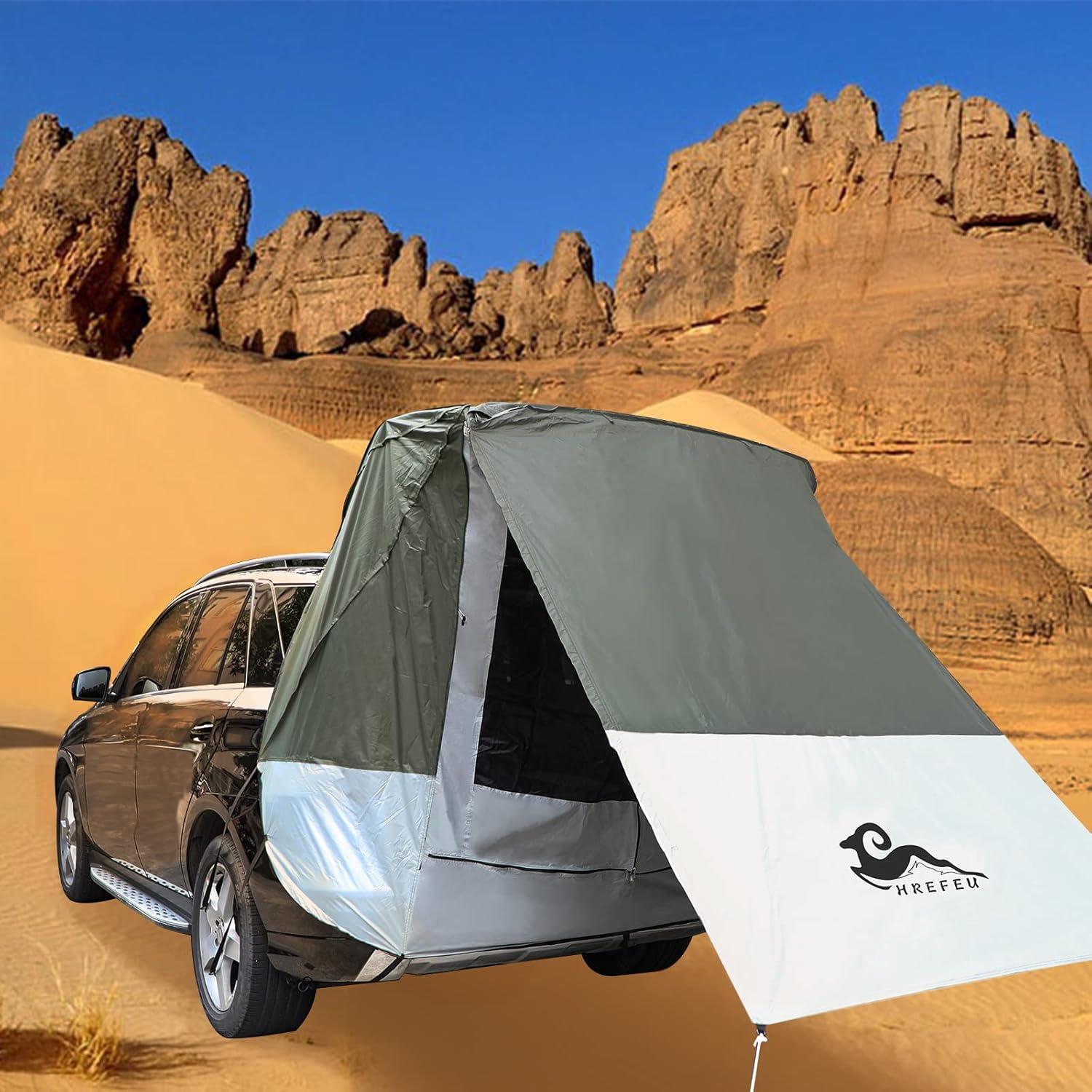 Carpa de Maletero HREFEU T-Verde UPF 50+ Impermeable 5 Personas