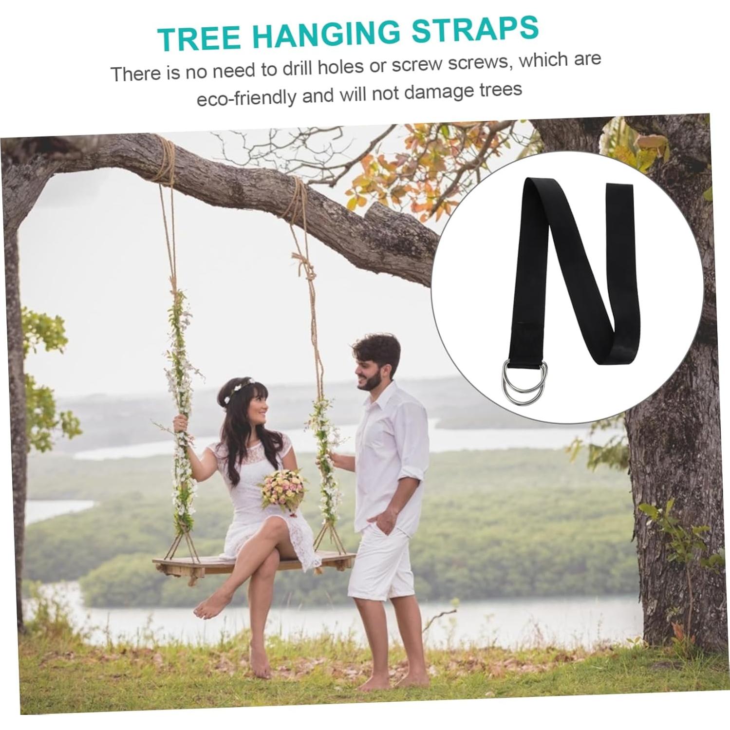 Correas de Columpio para Árbol FUNOMOCYA 2 Piezas 200cm