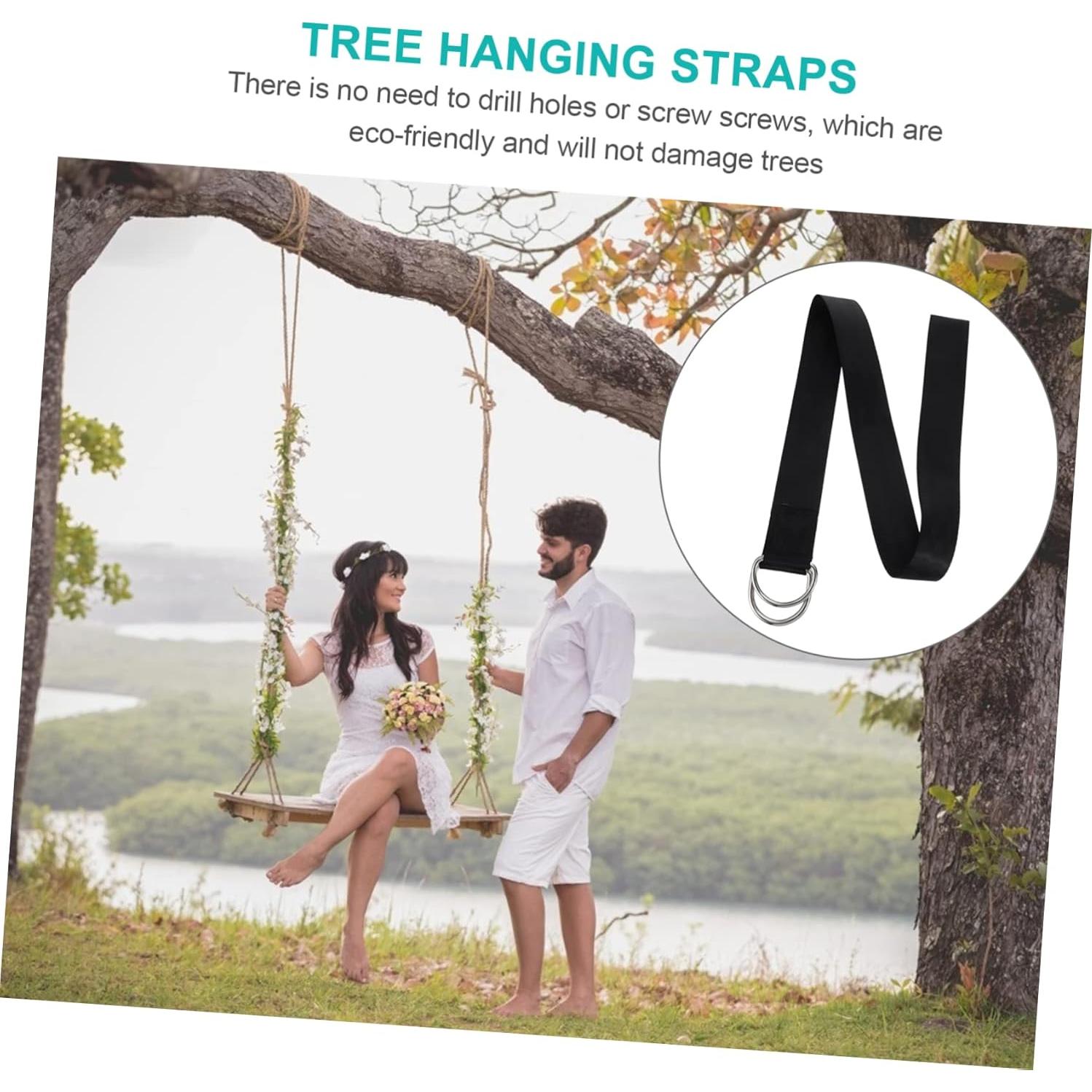 Correas de Columpio para Árbol Outanaya 2 Piezas 200x4.8cm