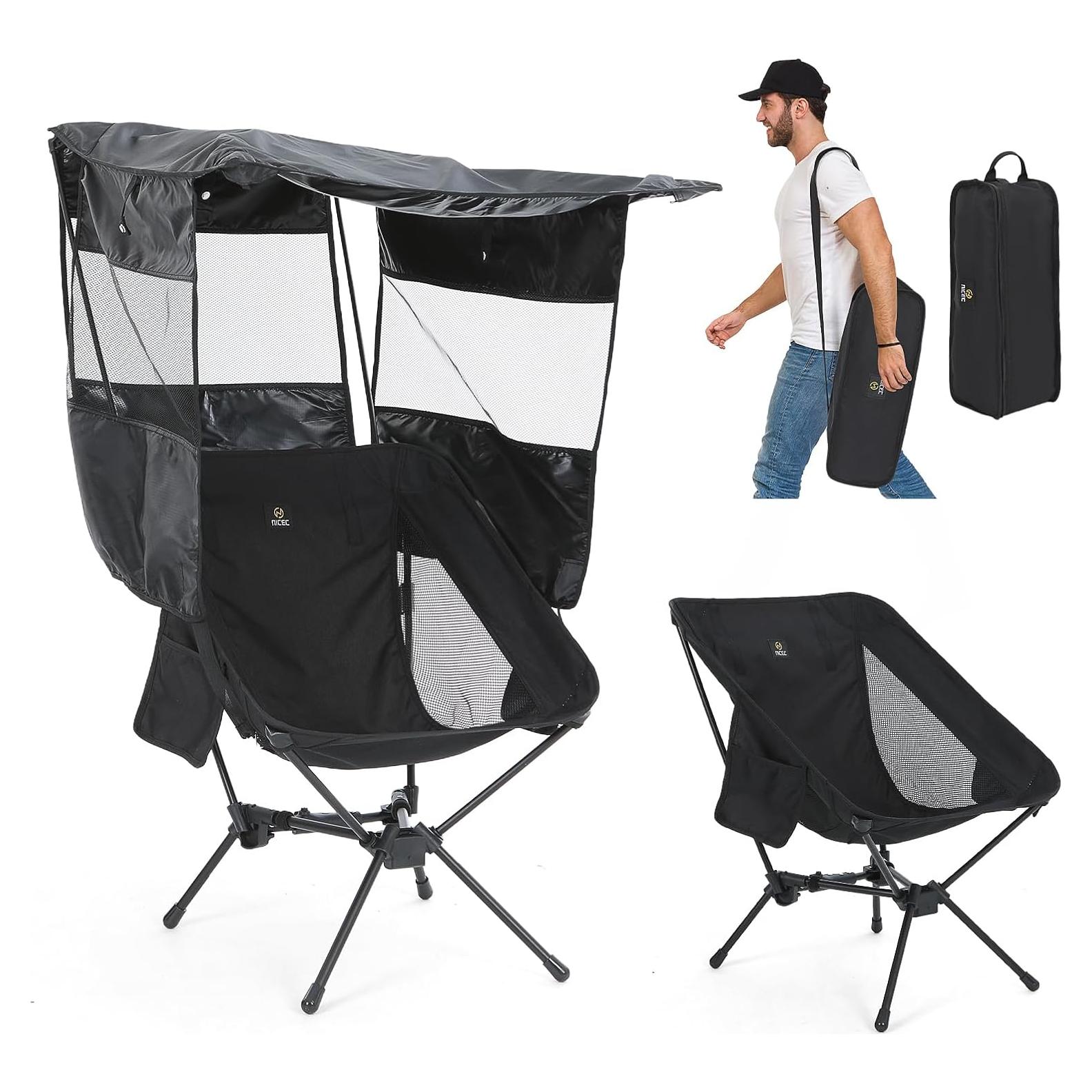 Silla de Camping Nice C con Dosel Desmontable 1.97 kg