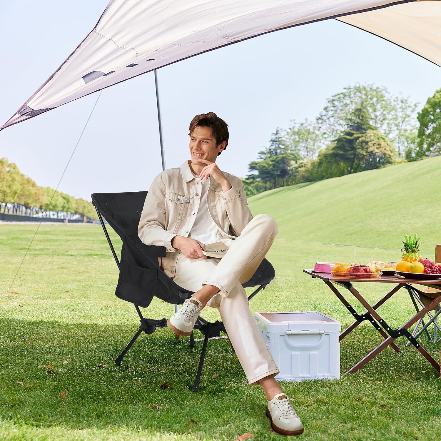 Silla de Camping Nice C con Dosel Desmontable 1.97 kg