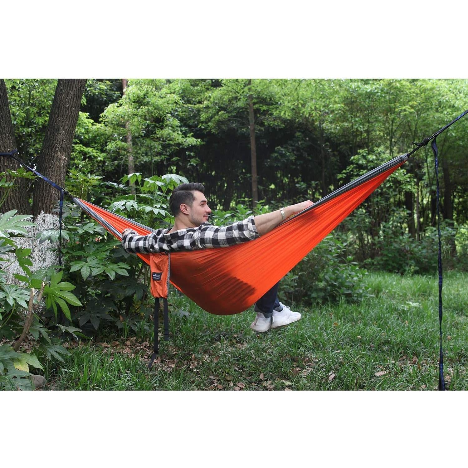 Hamaca Doble GEEZO para Camping 227 kg, Ligera y Portátil