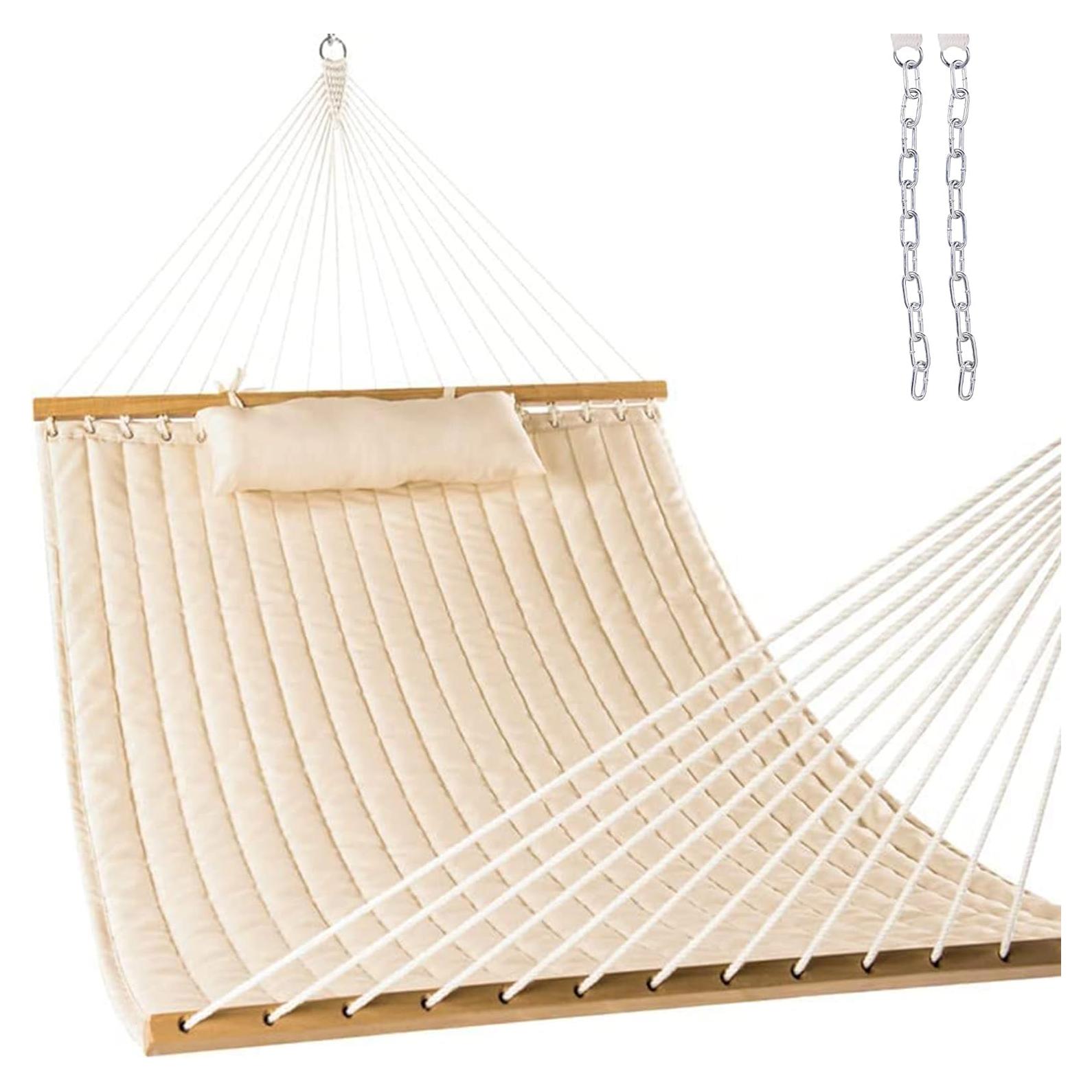 Hamaca Acolchada Doble Lazy Daze 12FT para 2 Personas Lino