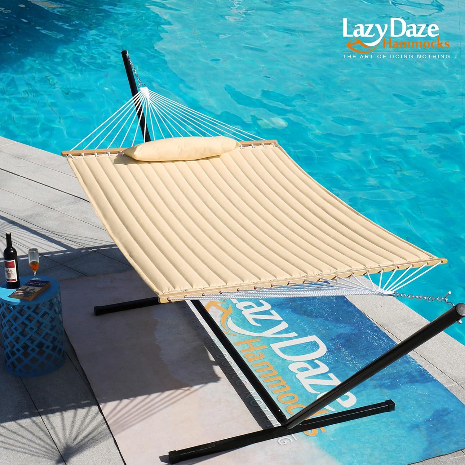 Hamaca Acolchada Doble Lazy Daze 12FT para 2 Personas Lino