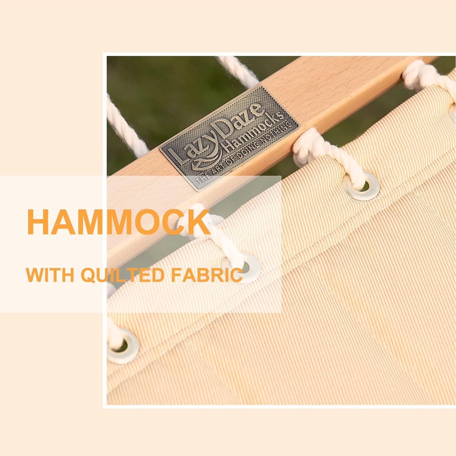 Hamaca Acolchada Doble Lazy Daze 12FT para 2 Personas Lino