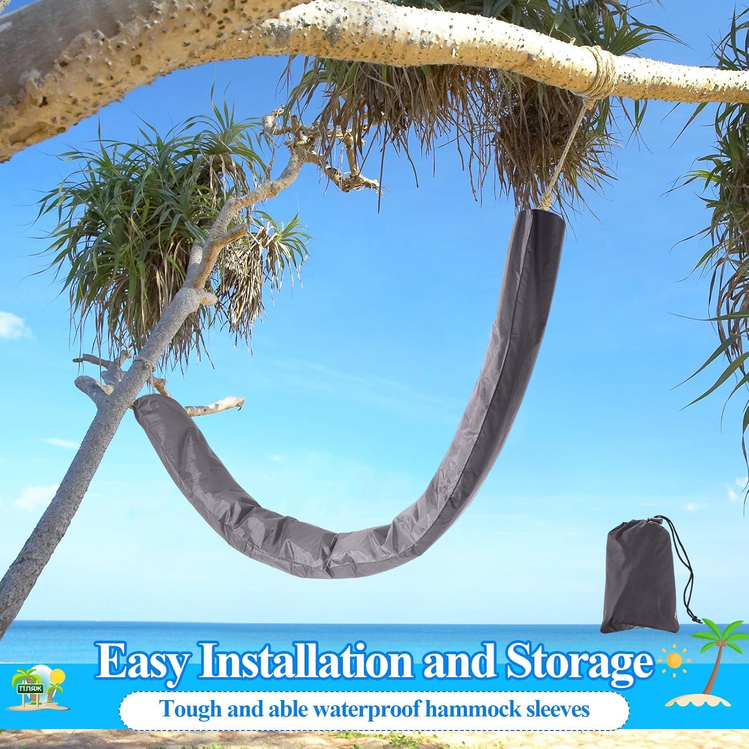 Funda Impermeable para Hamaca GliCraft 2 Pcs 356x24 cm Gris