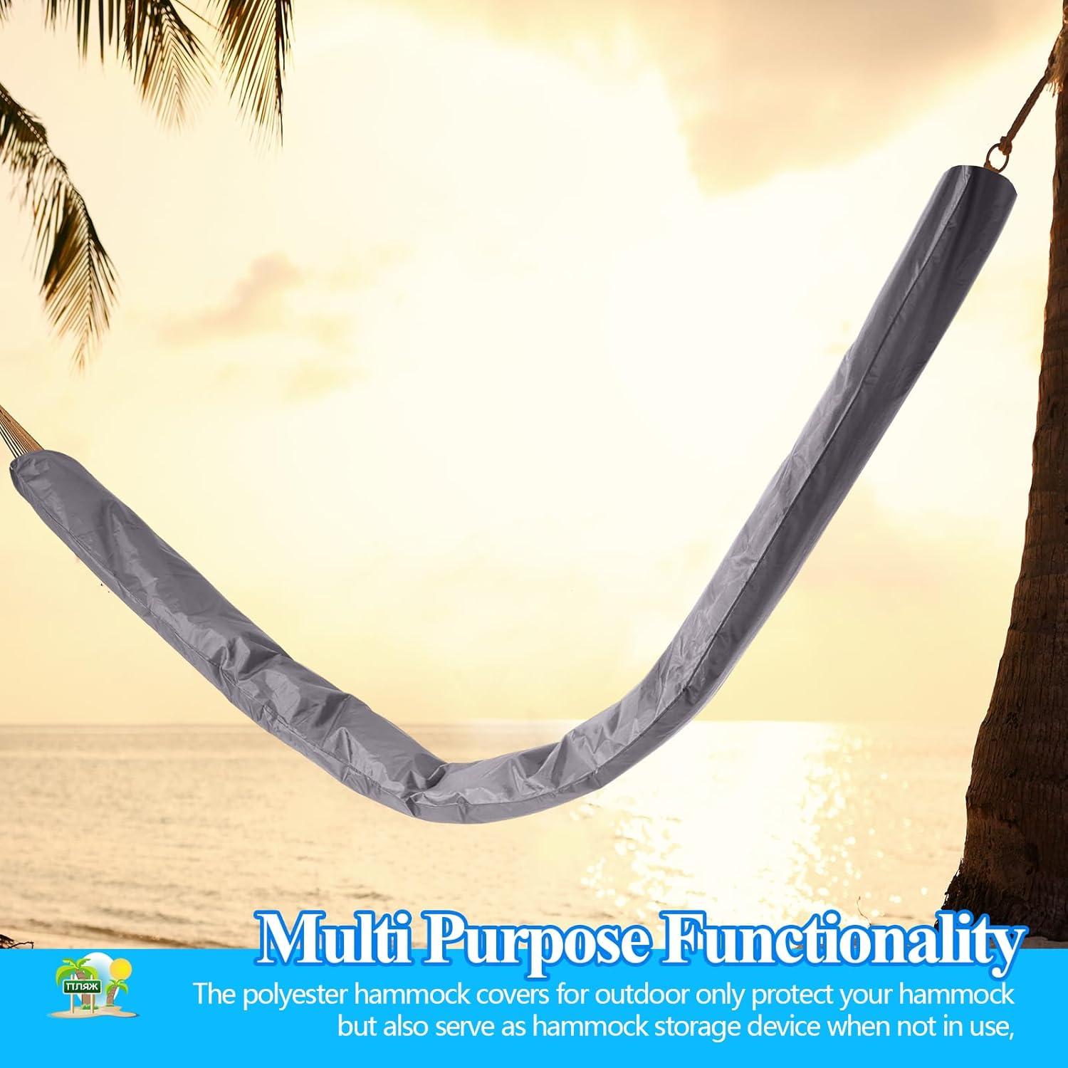 Funda Impermeable para Hamaca GliCraft 2 Pcs 356x24 cm Gris