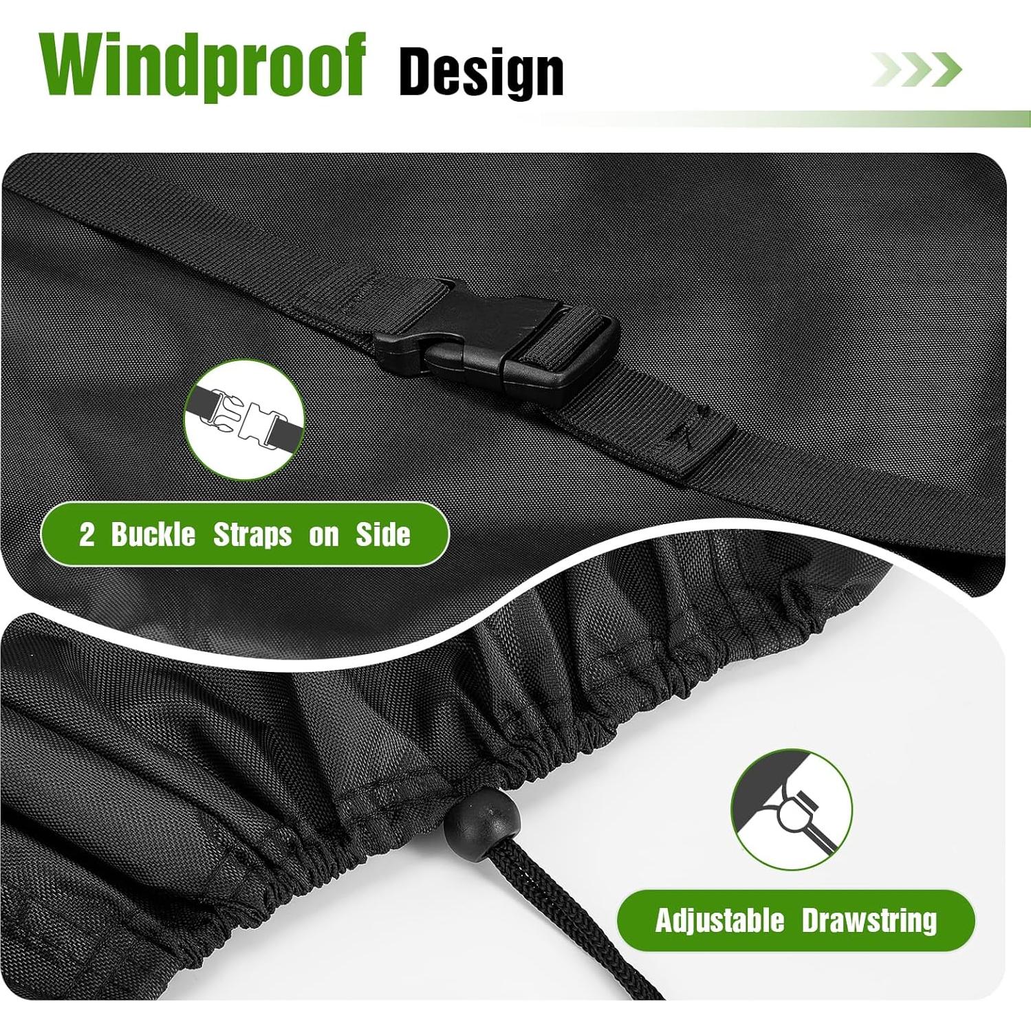 Cubierta Impermeable para Hamaca Loenel 384x142x94 cm