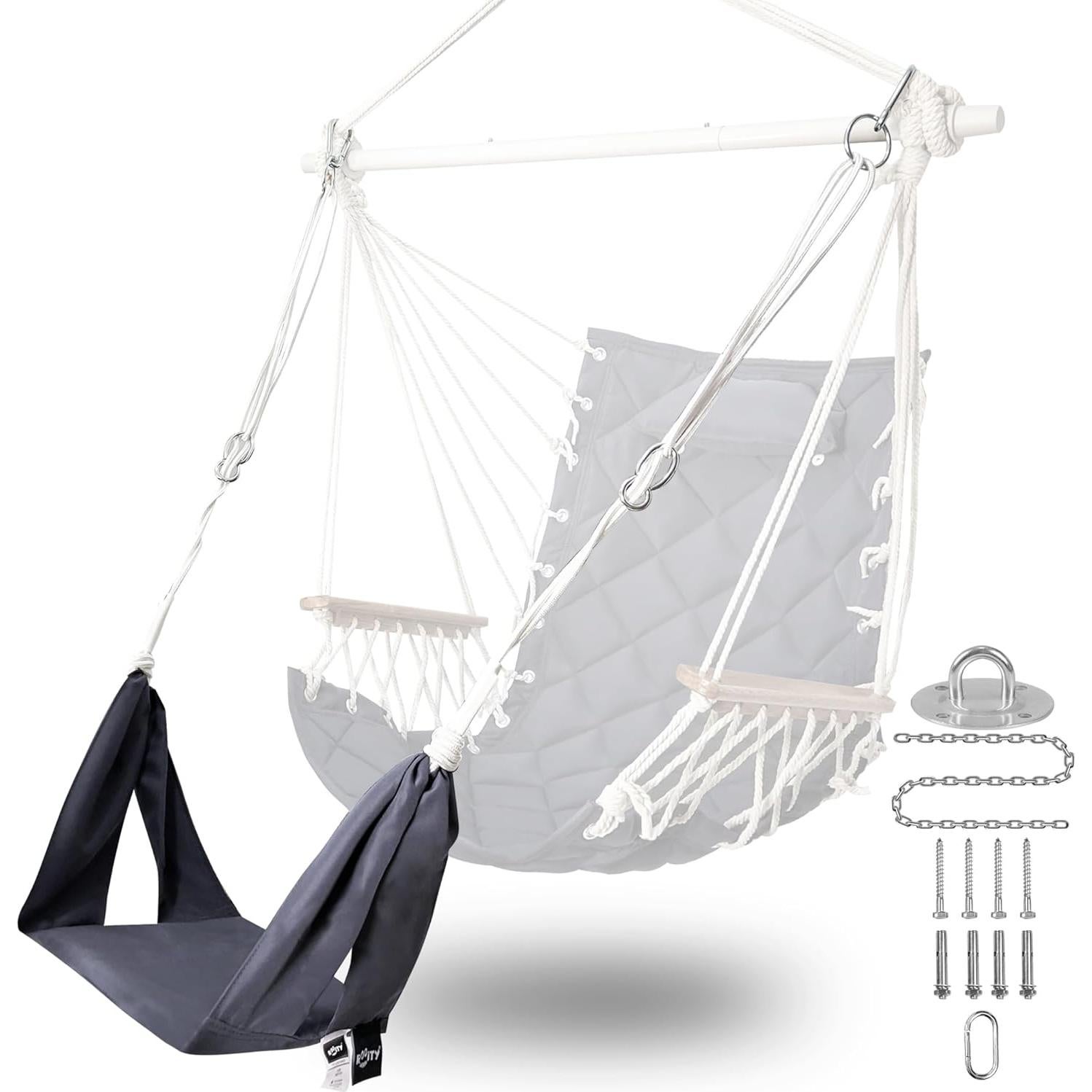 Reposapiés Universal ROOITY para Silla Hamaca Ajustable 35.5x30.5cm