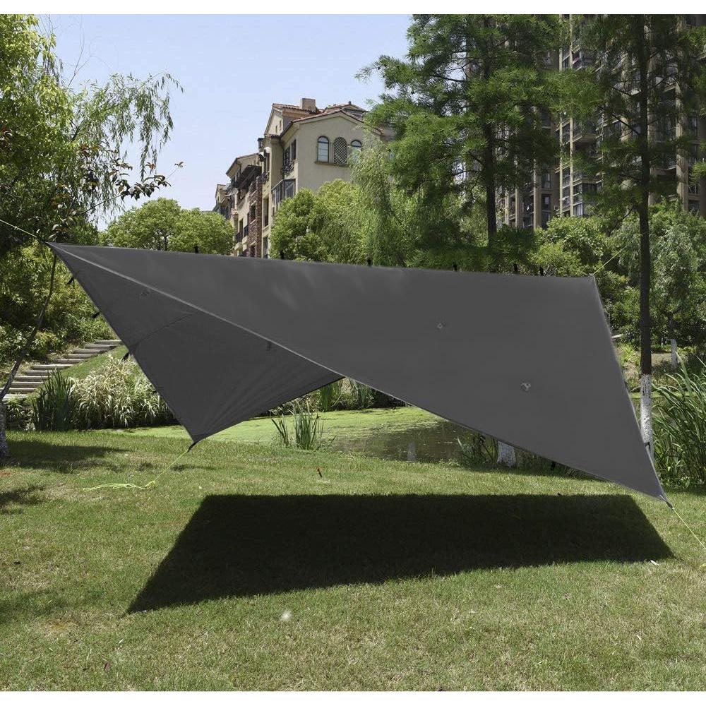 Toldo de Lluvia Gold Armour 6.1m x 4.4m Impermeable Gris