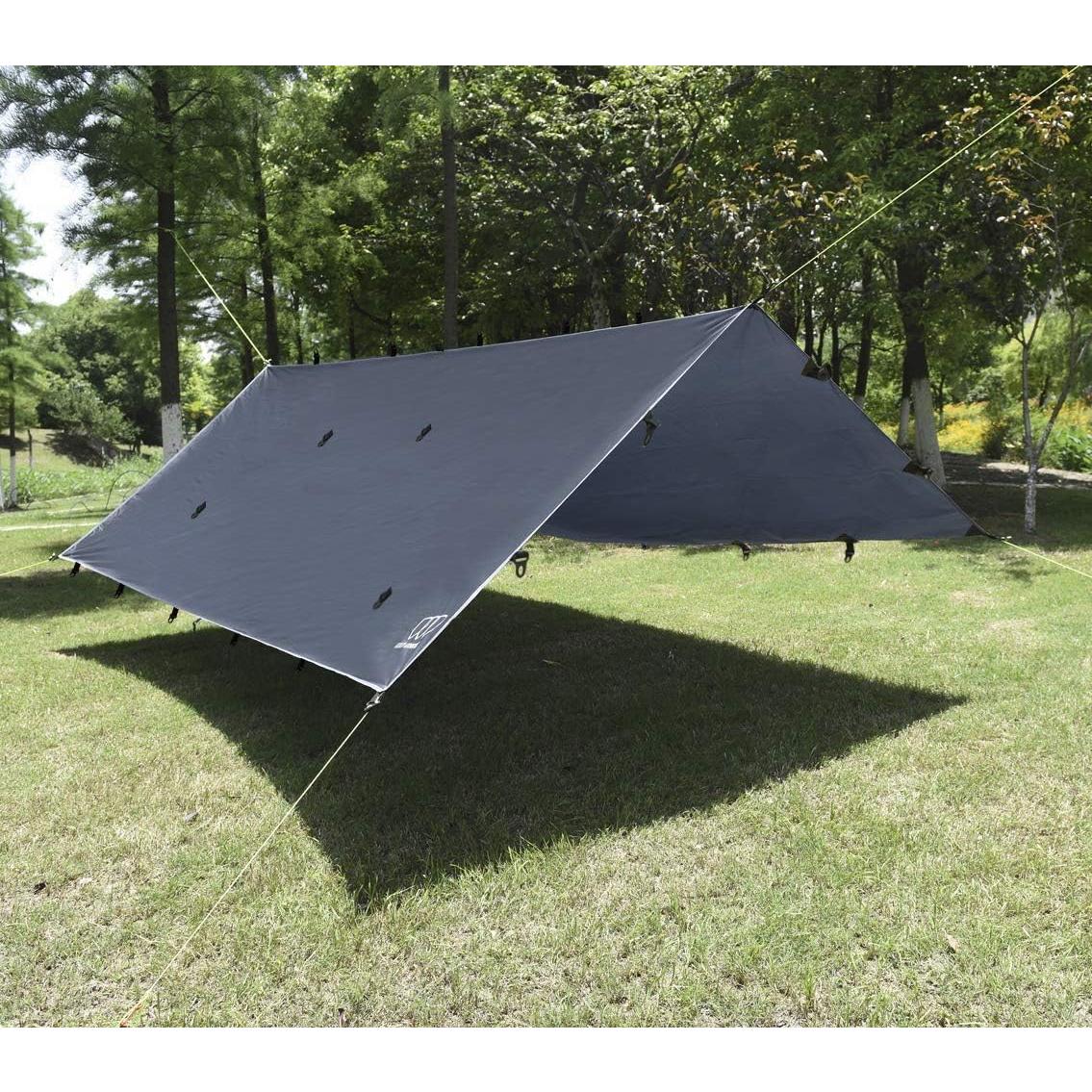 Toldo de Lluvia Gold Armour 6.1m x 4.4m Impermeable Gris