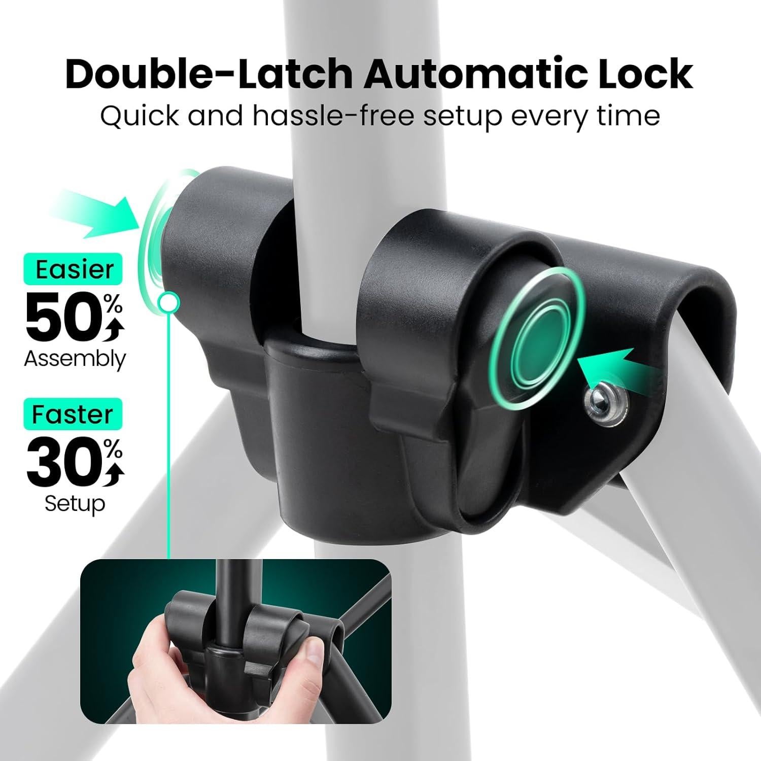 Silla de Camping Hamaca Acolchada OuterSpa Gris Plegable 181kg