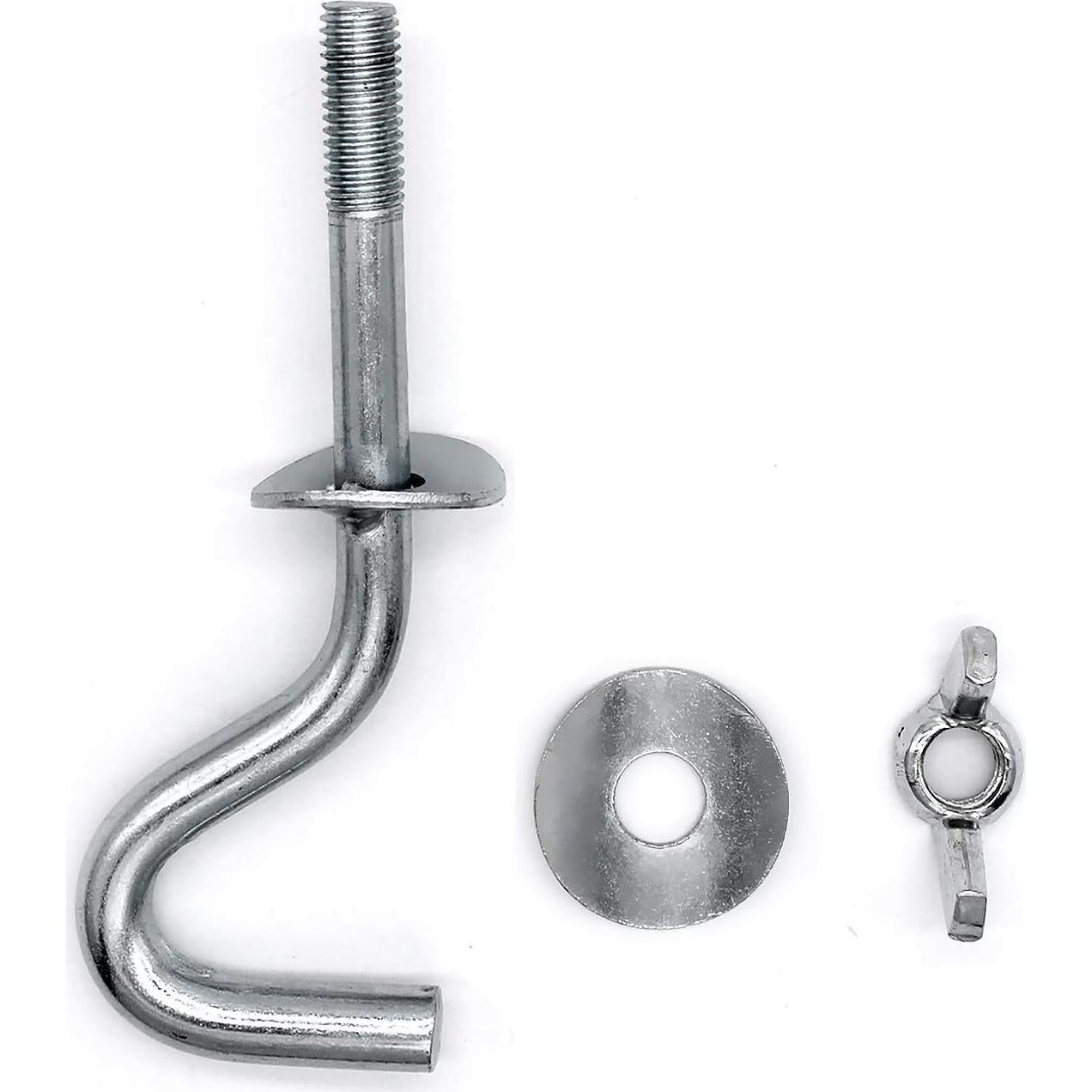 Ganchos de Reemplazo Ugotfeels para Hamacas - 2 Piezas de Hierro Galvanizado