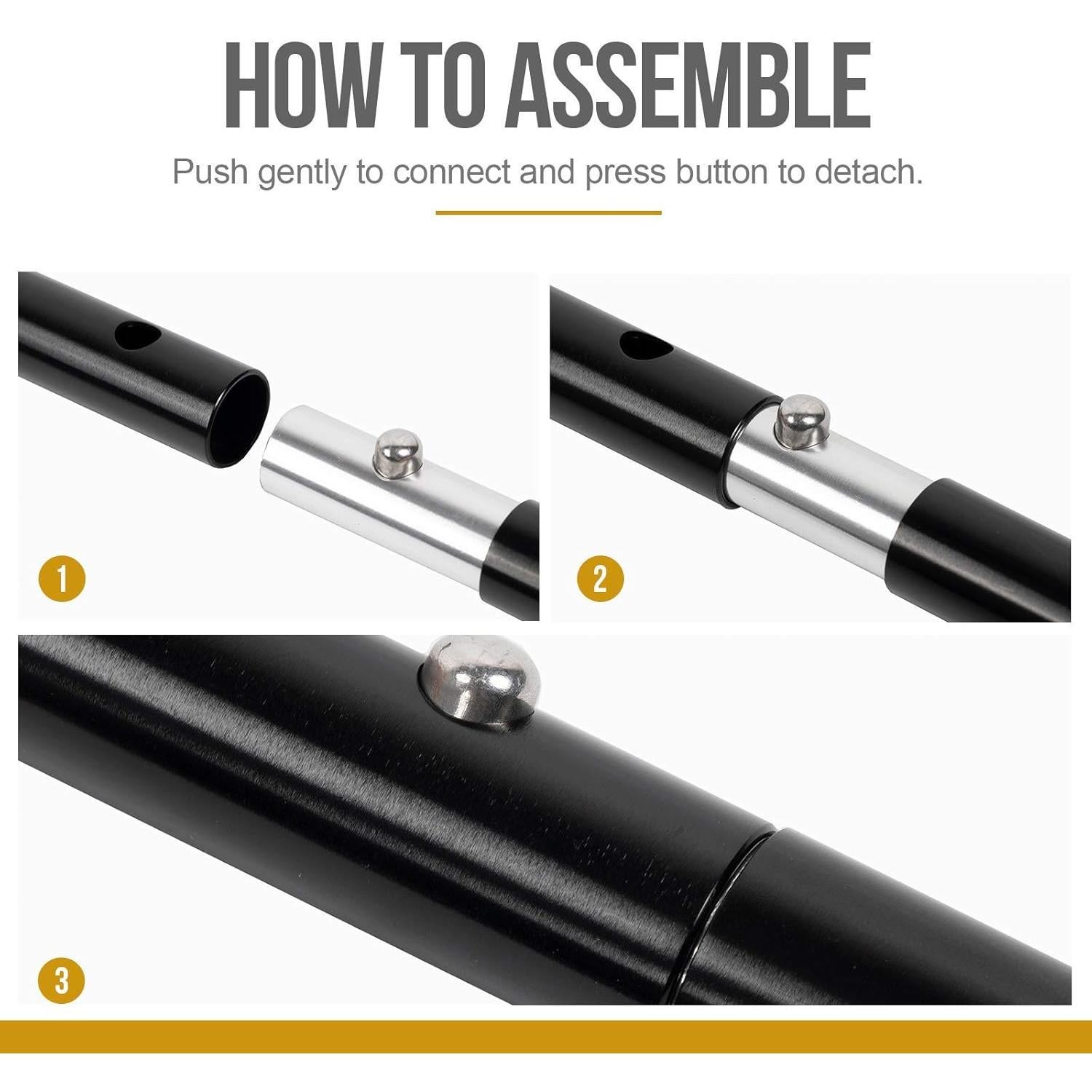 Postes de tienda ligeros OneTigris 1.6m + Lona camping Bulwark