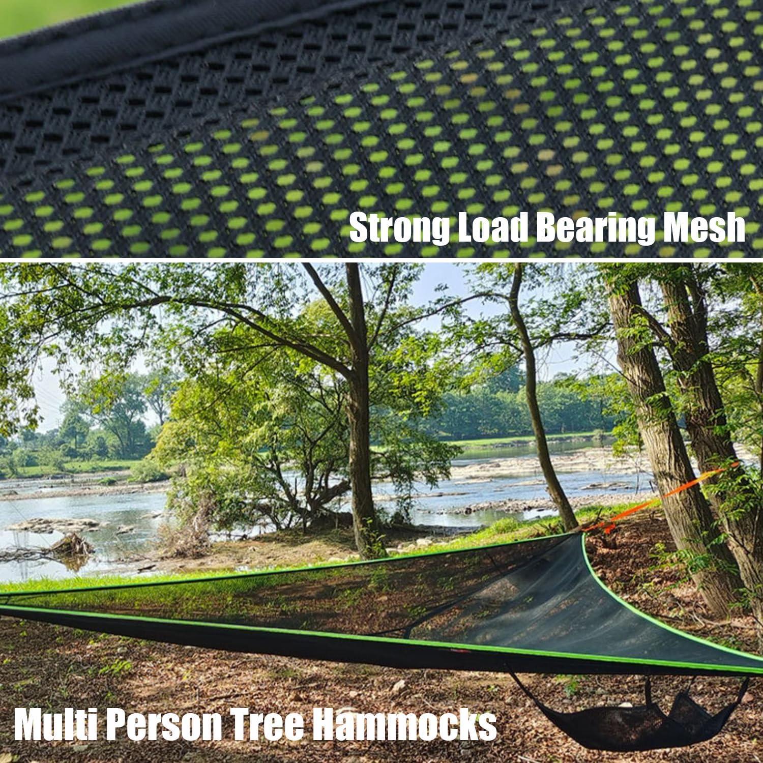 Hamaca Triangular Multi Persona Enthuney 4m 136kg Camping