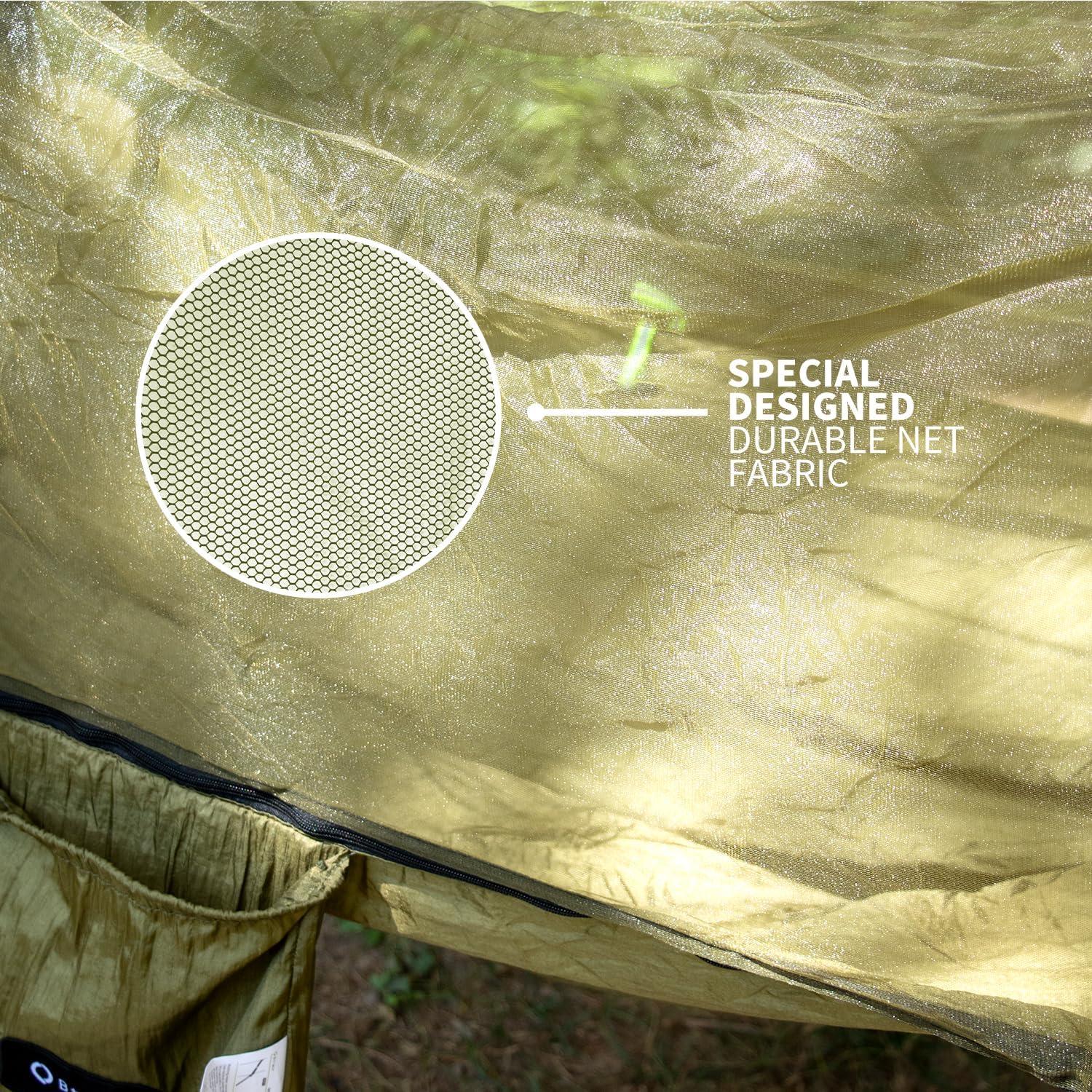 Hamaca Portátil Btrwor con Red Antimosquitos 261x140cm