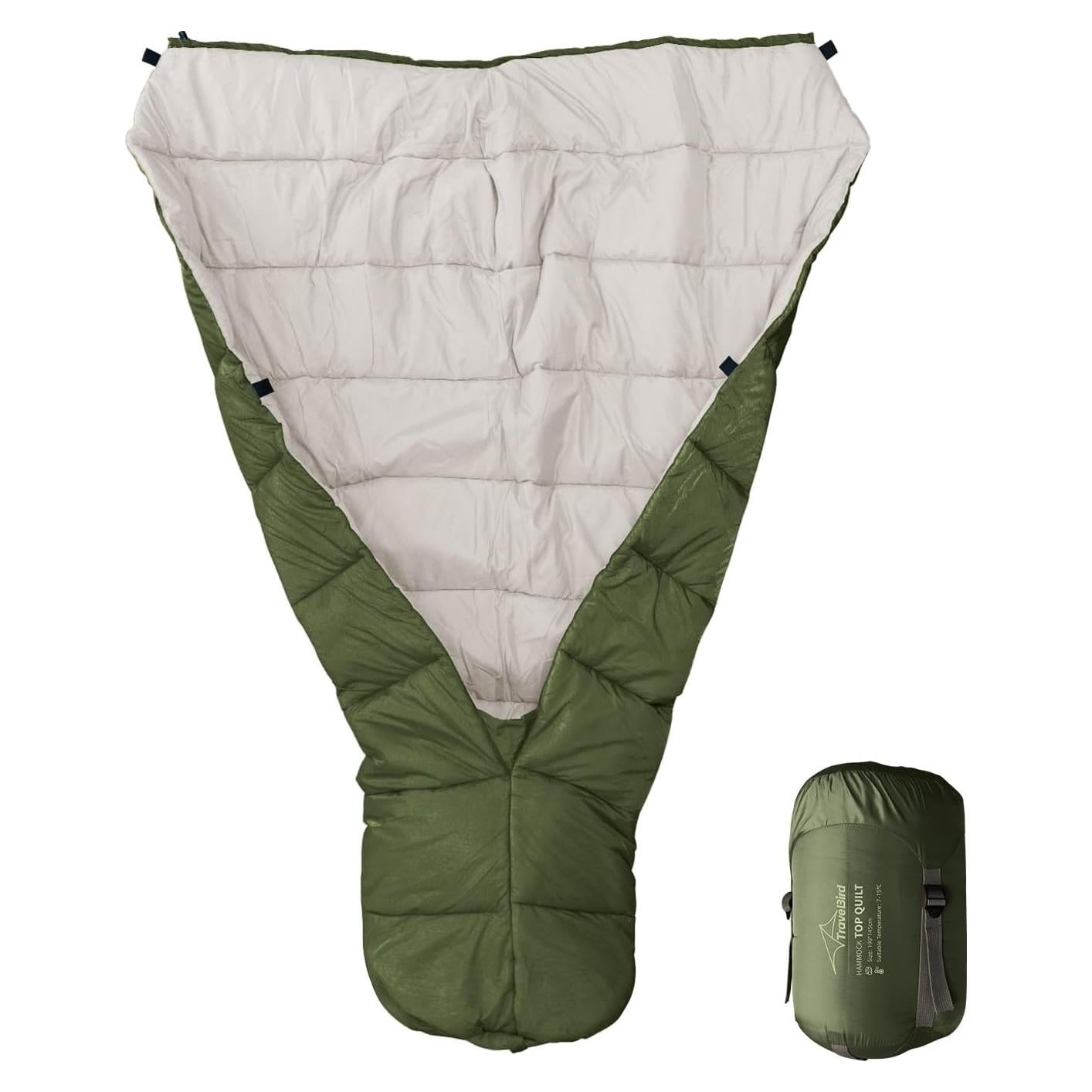 Saco de Dormir Travel Bird Ultraligero 7-15°C para Camping