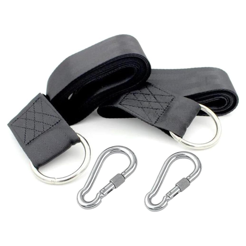 Juego de Cintas para Hamaca HI SUYI 1.5m 499kg con Mosquetones