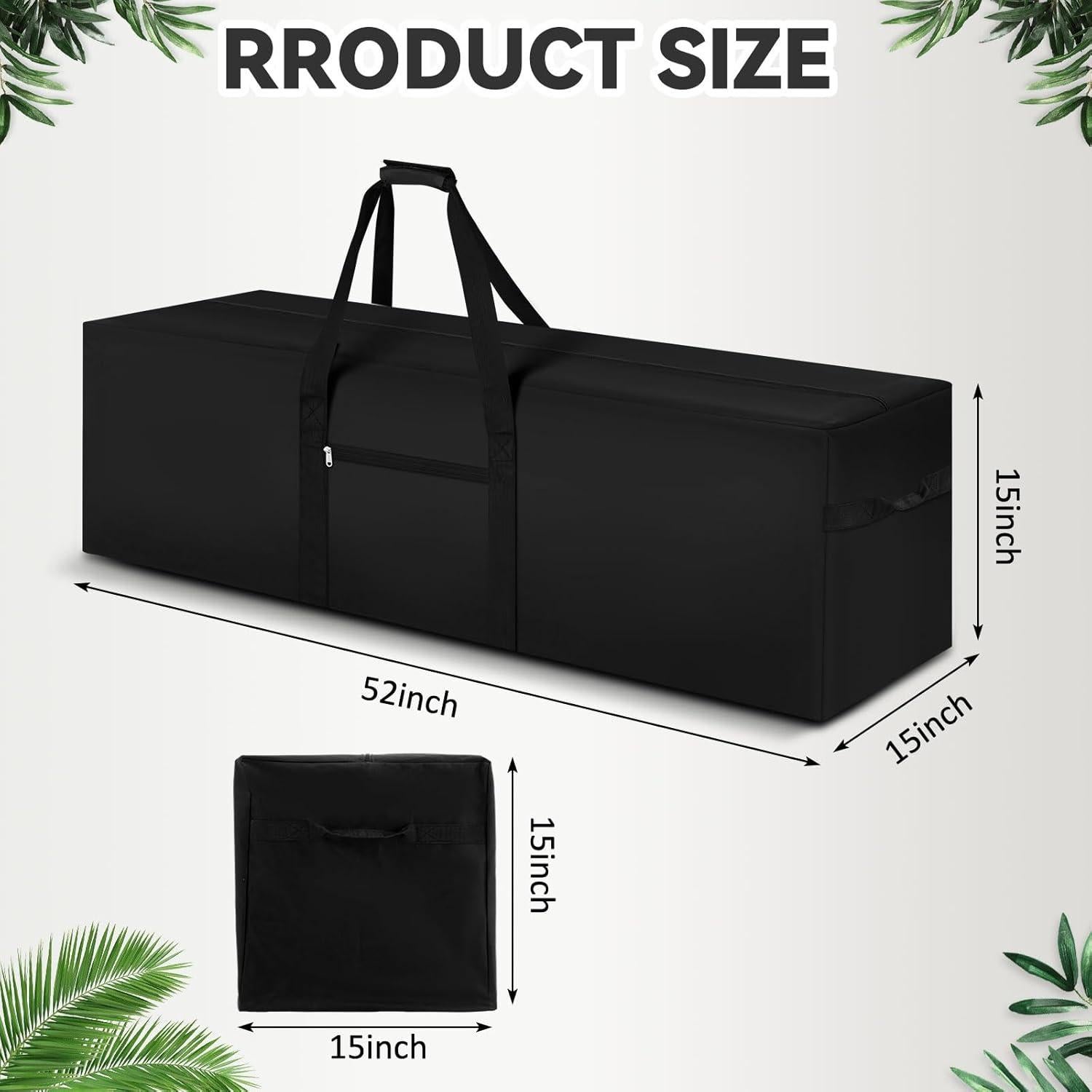 Bolsa Duffle Extra Grande Vincreem 190L Impermeable 132cm