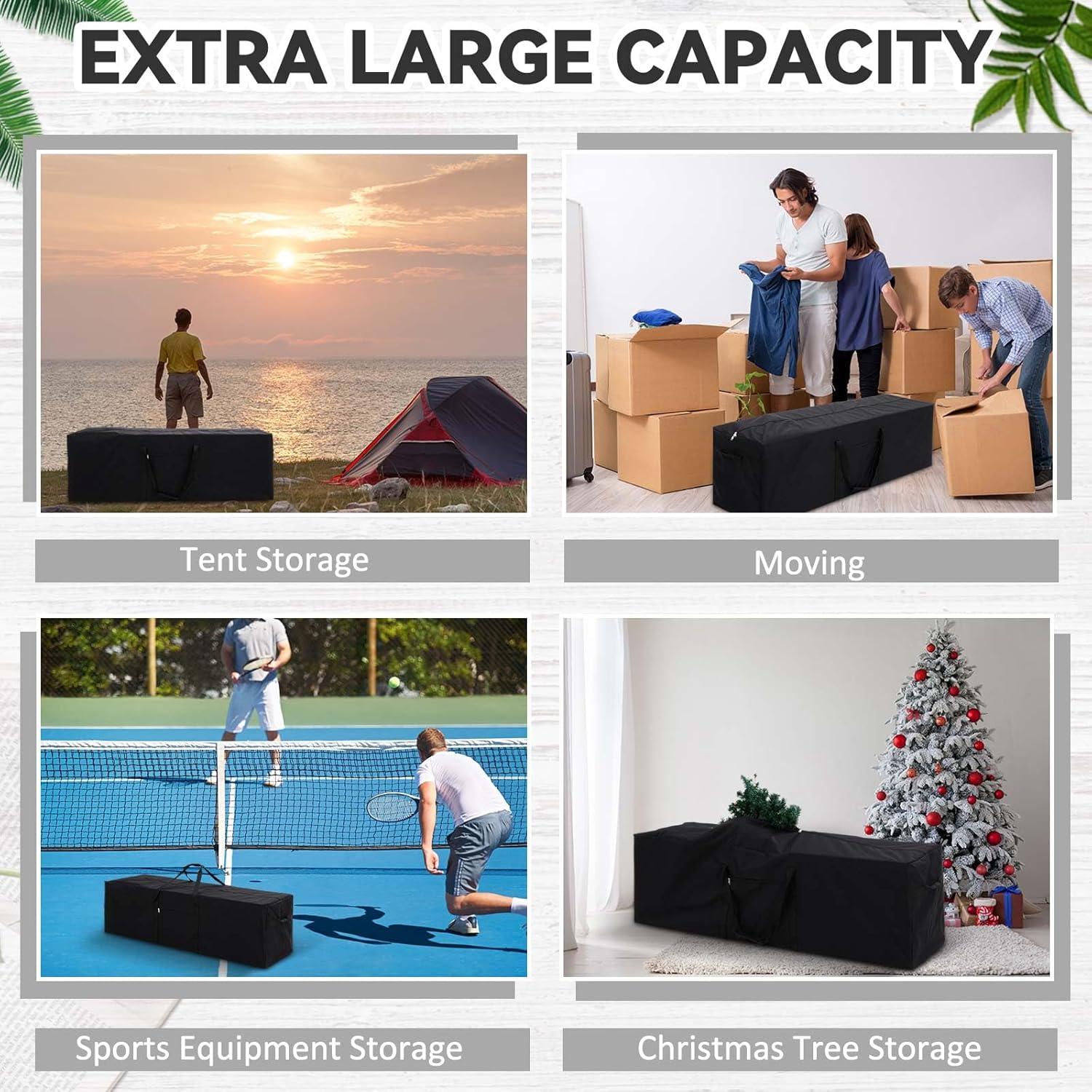 Bolsa Duffle Extra Grande Vincreem 190L Impermeable 132cm