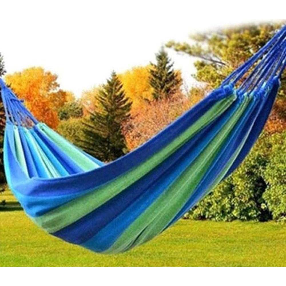 Hamaca de Algodón Leadigol 280x80cm Portátil para Camping