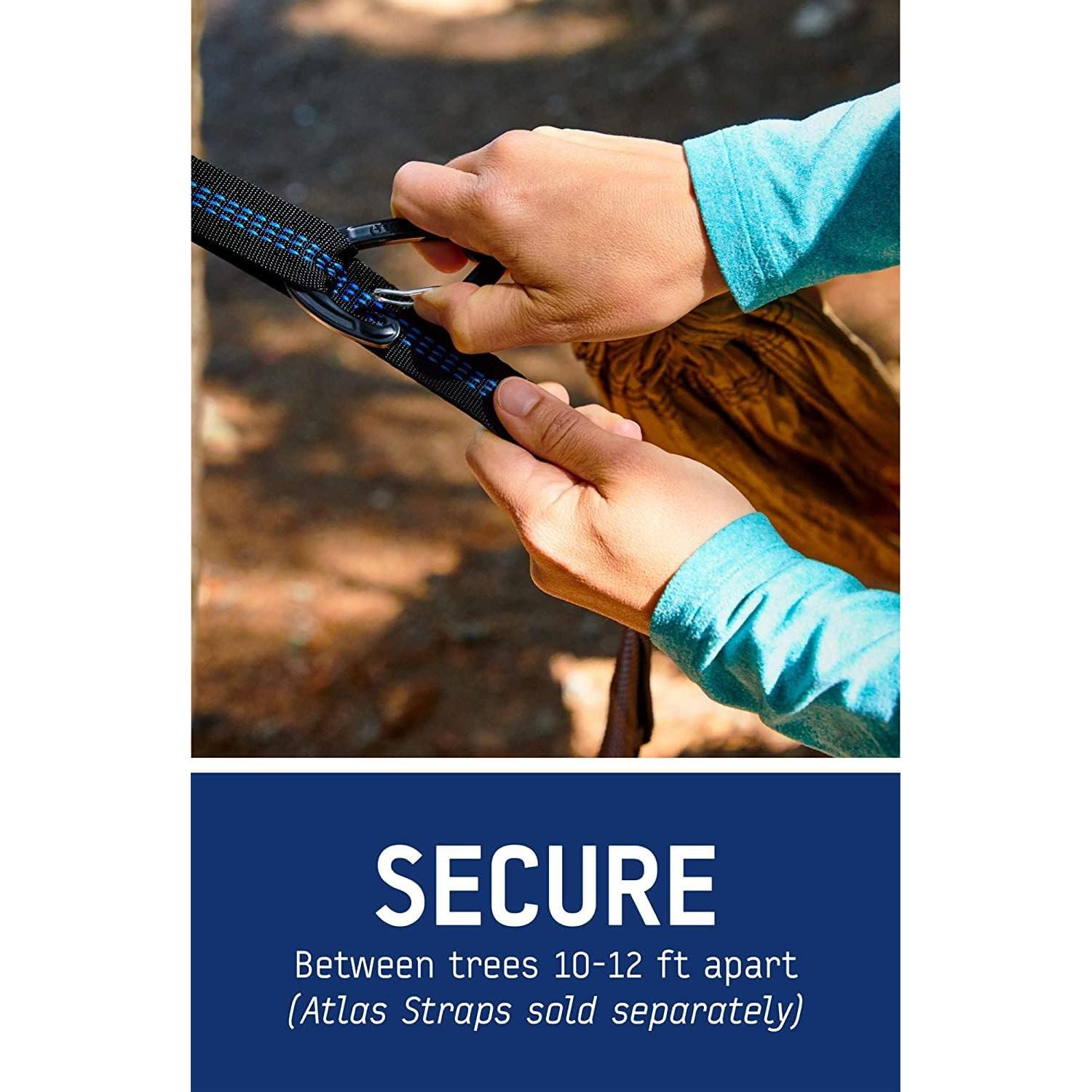 Hamaca Ligera ENO SingleNest Naranja/Gris para Camping