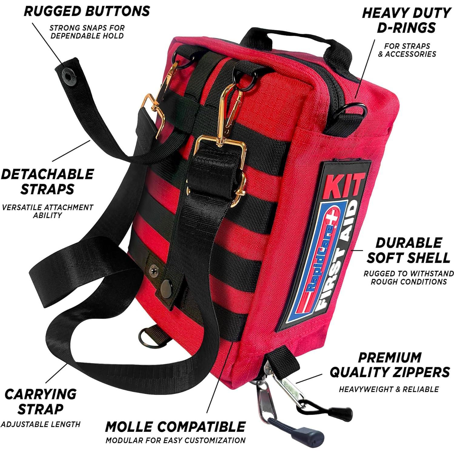 Kit de Primeros Auxilios Rapid Care 300 Piezas + Kit de Viaje 95 Piezas