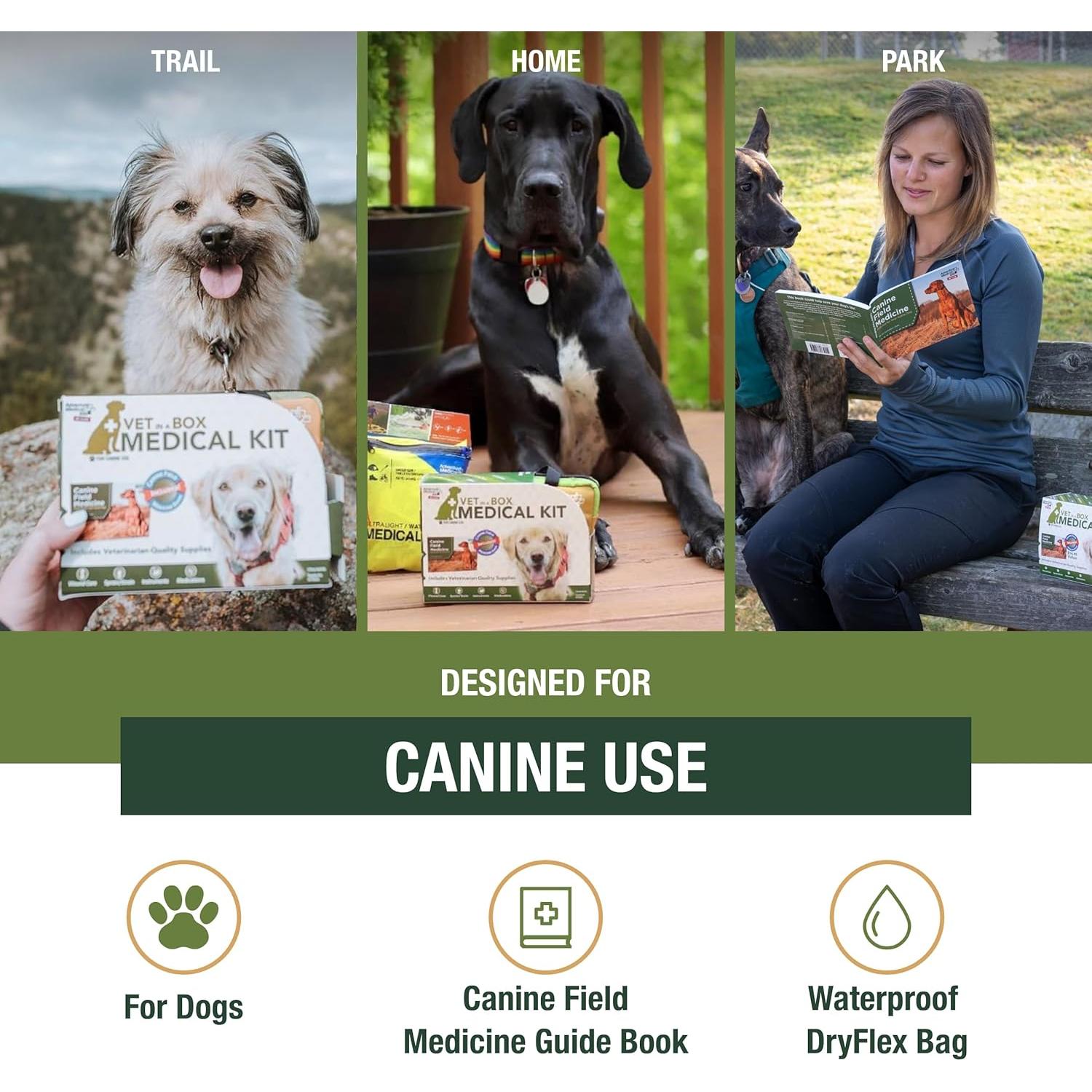 Kit Médico para Perros de Aventura Kits Médicos 25 Piezas