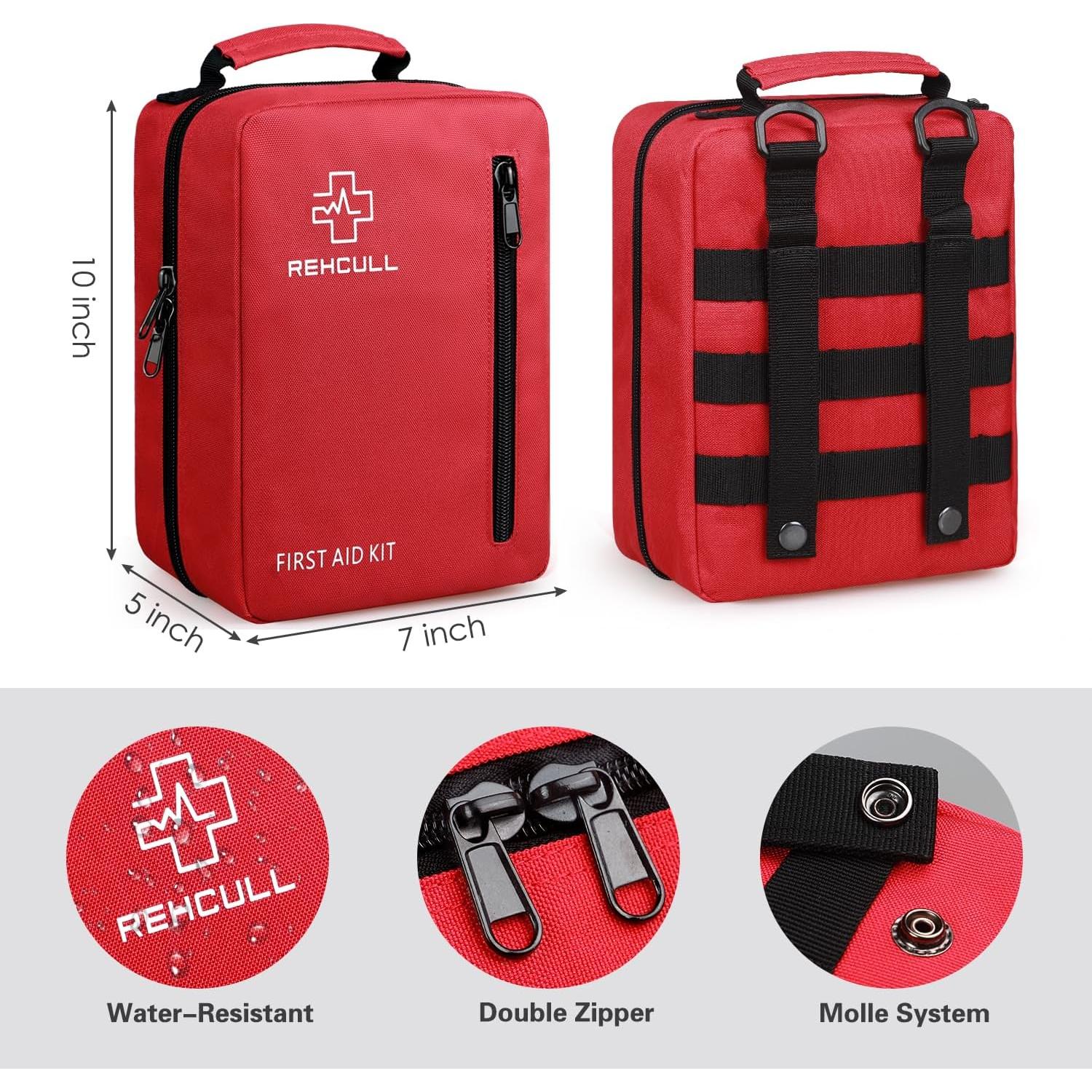 Kit de Primeros Auxilios Holdsure 410 Piezas para Hogar y Viajes