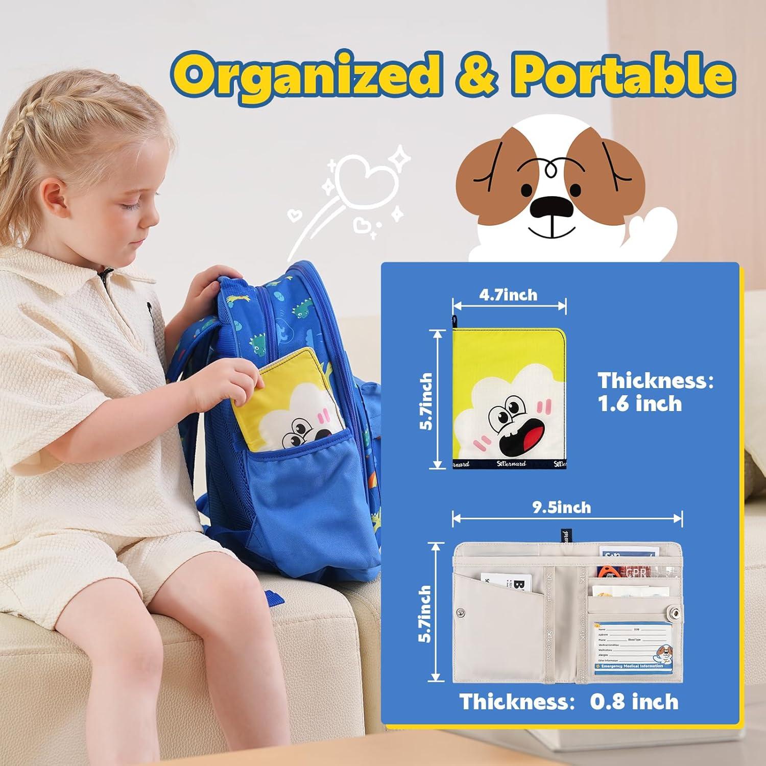 Kit de Primeros Auxilios Mini StBernard para Niños Amarillo