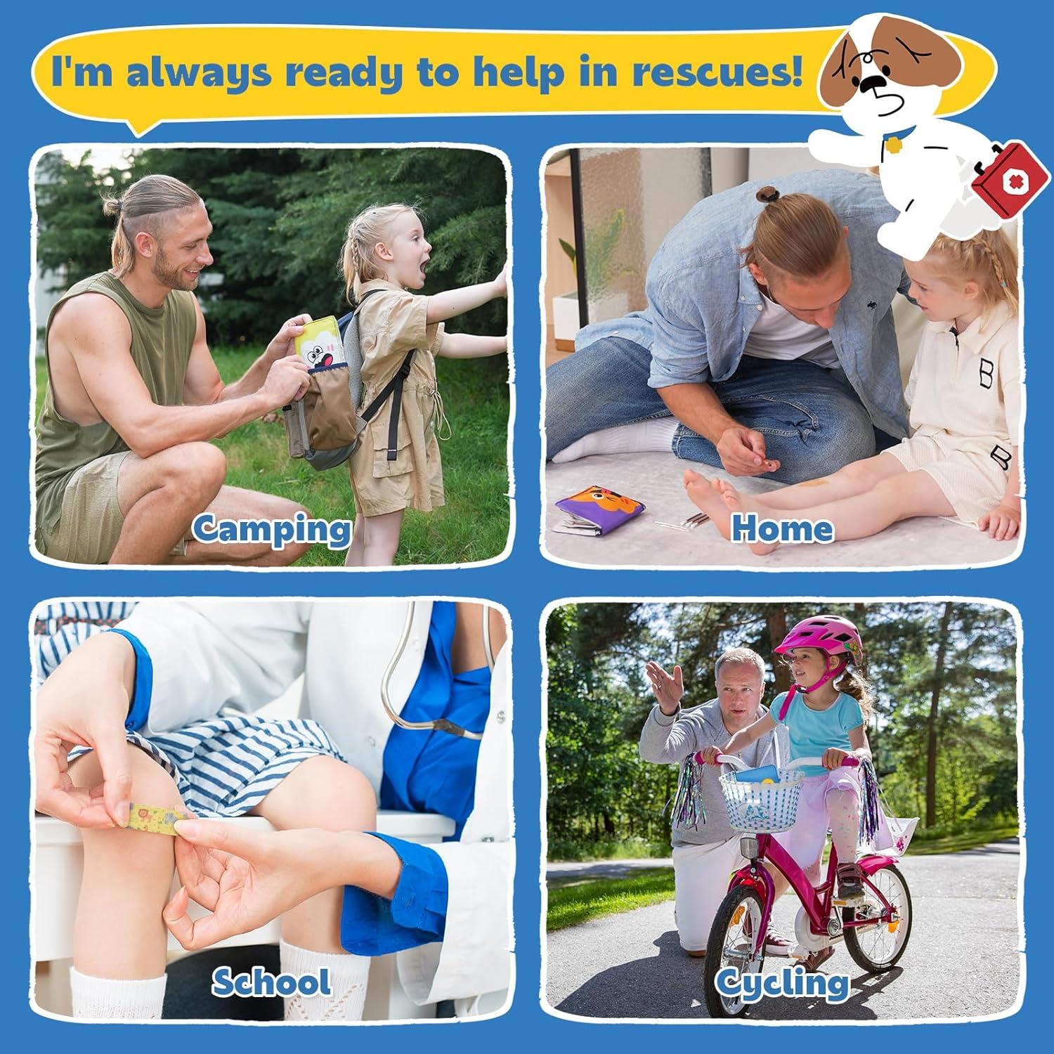 Kit de Primeros Auxilios Mini StBernard para Niños Amarillo