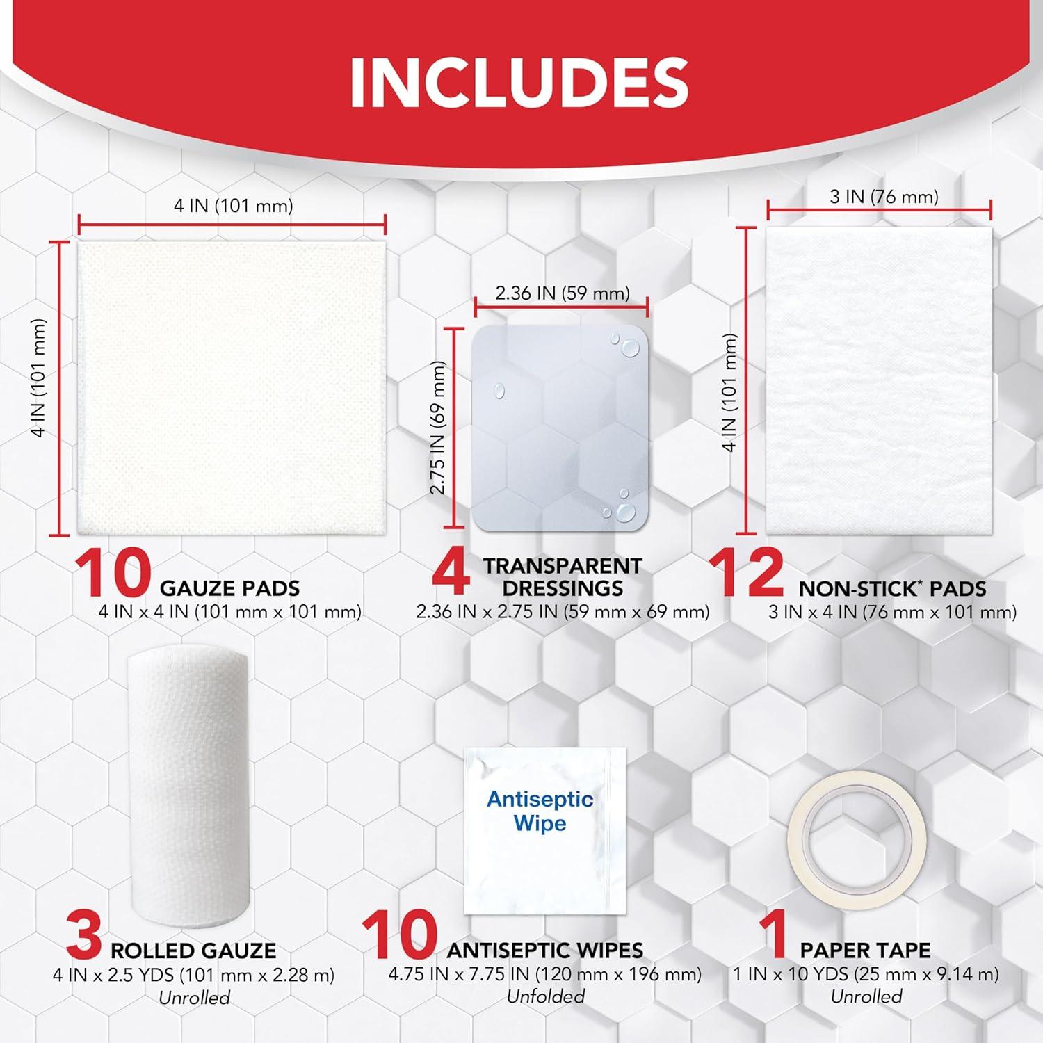 Kit de Primeros Auxilios All Health 40 Piezas para Hogar y Viaje