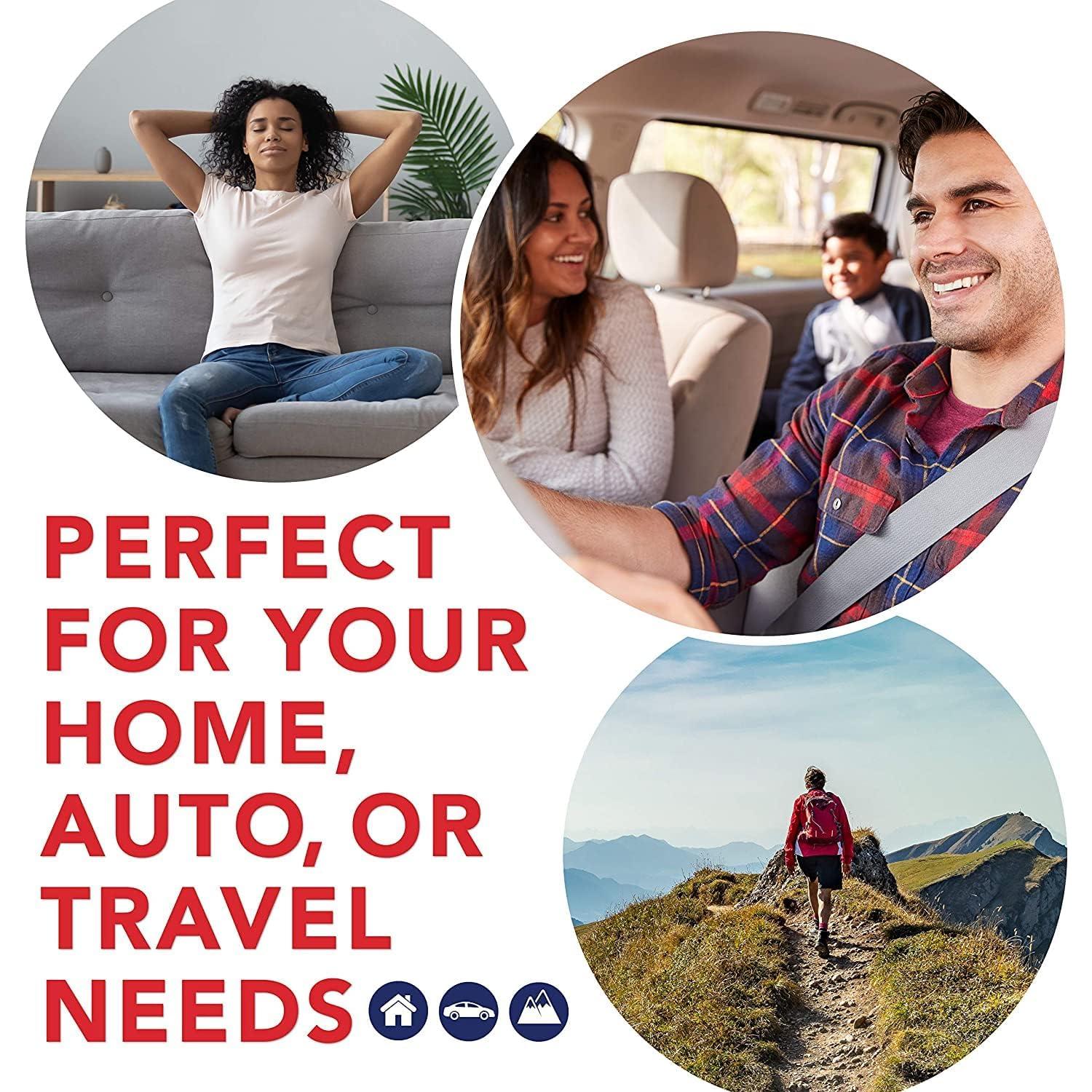 Kit de Primeros Auxilios All Health 40 Piezas para Hogar y Viaje