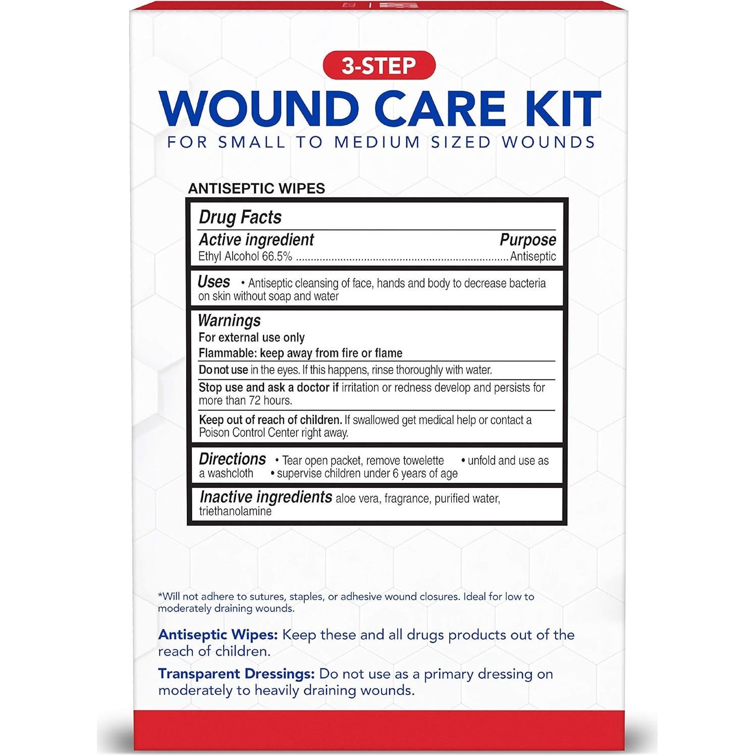 Kit de Primeros Auxilios All Health 40 Piezas para Hogar y Viaje