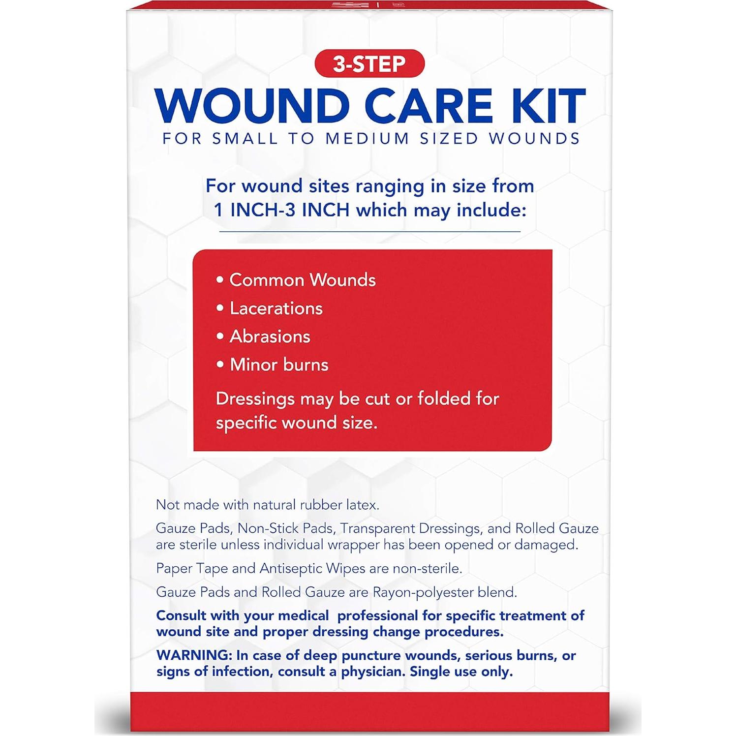 Kit de Primeros Auxilios All Health 40 Piezas para Hogar y Viaje