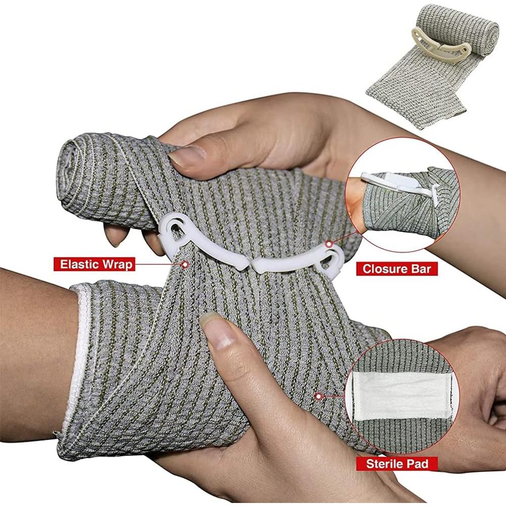 Kit de Trauma IFAK Vviitop para Primeros Auxilios - Negro