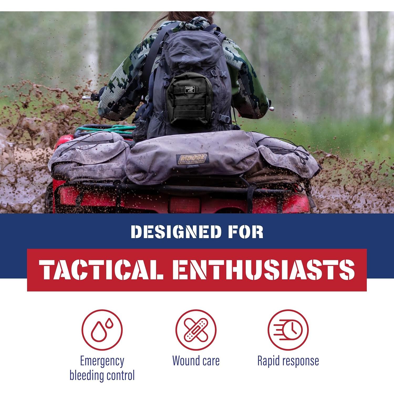 Kit de Trauma Molle Bag 1.0 Negro Adventure Medical Kits