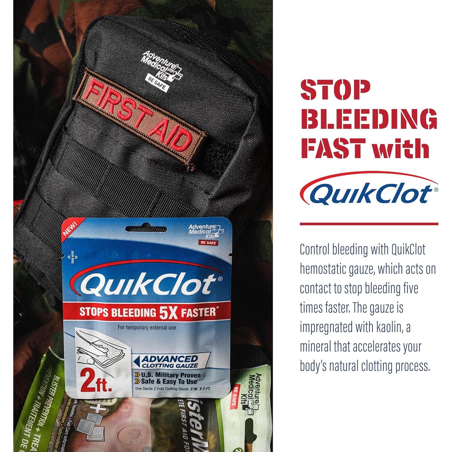 Kit de Trauma Molle Bag 1.0 Negro Adventure Medical Kits