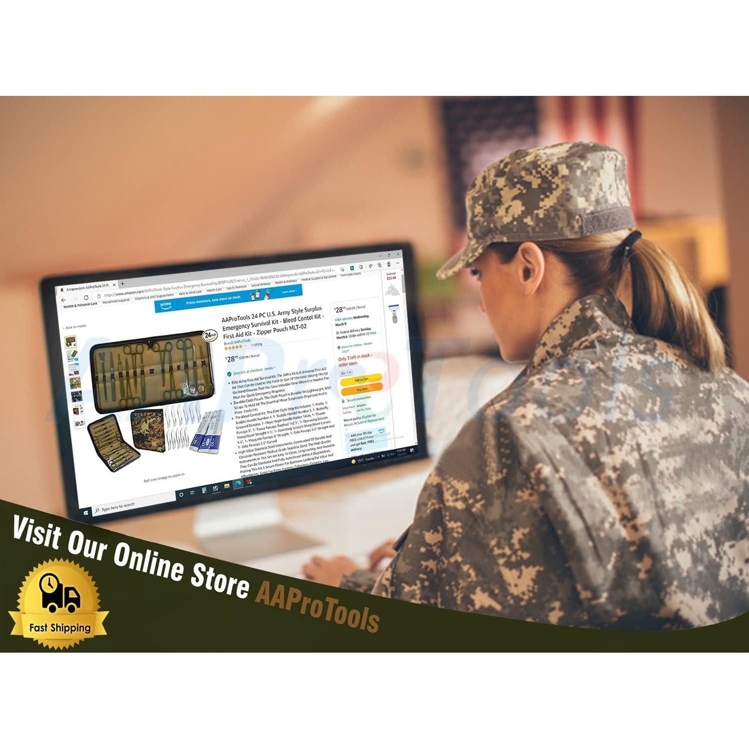 Kit de Supervivencia de Emergencia 24 Piezas AAProTools