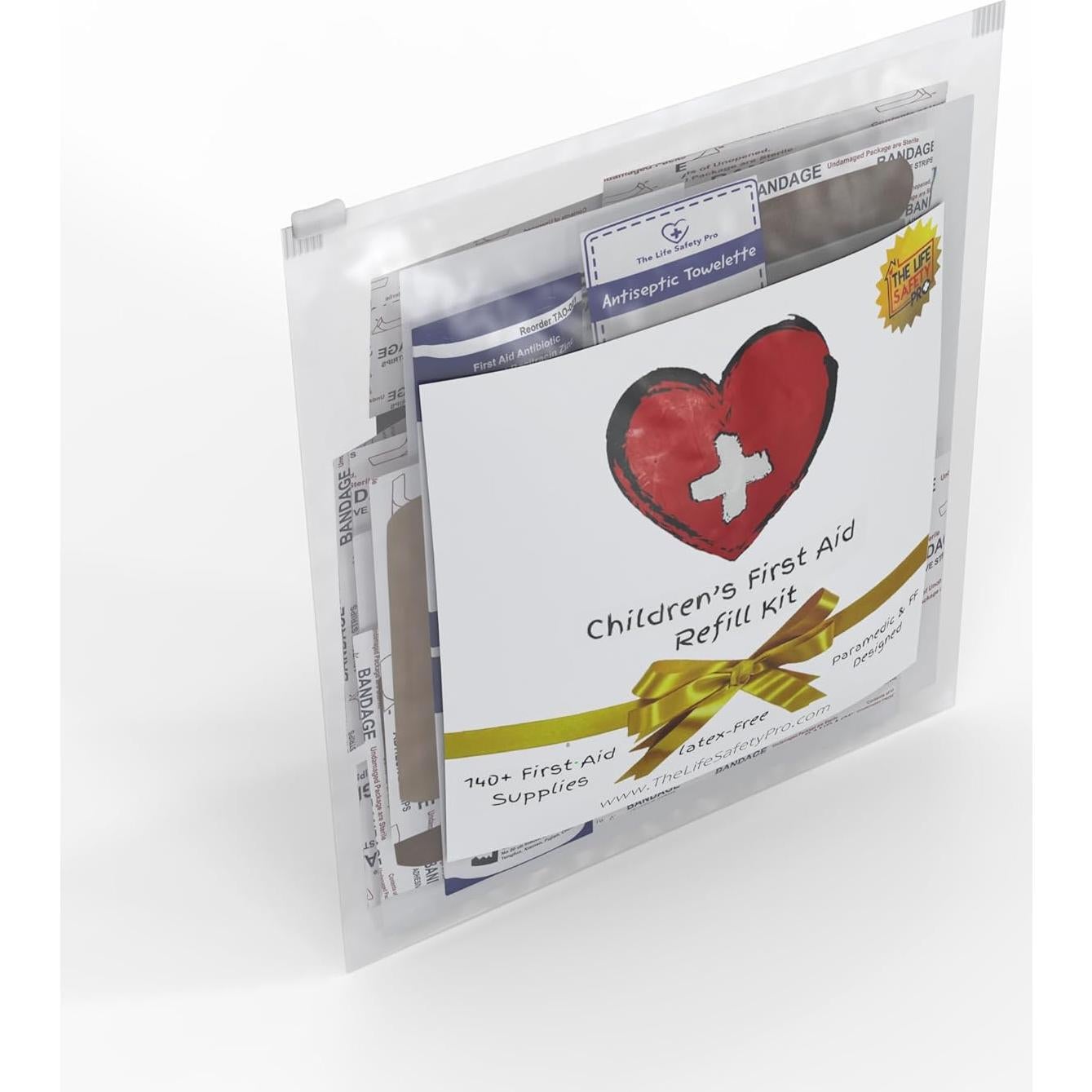 Recarga Kit Primeros Auxilios Niños The Life Safety Pro 145 Pzs