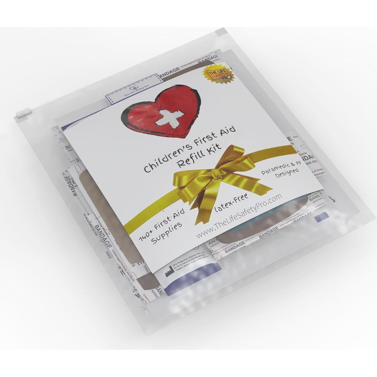 Recarga Kit Primeros Auxilios Niños The Life Safety Pro 145 Pzs