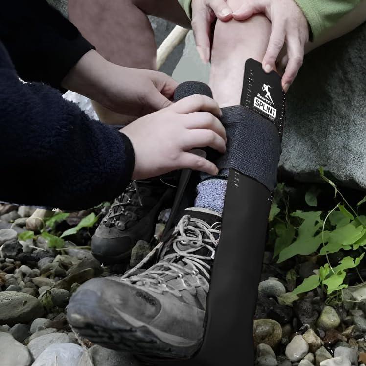 Kit de Férula Medresq para Fracturas - Soporte Reutilizable Negro