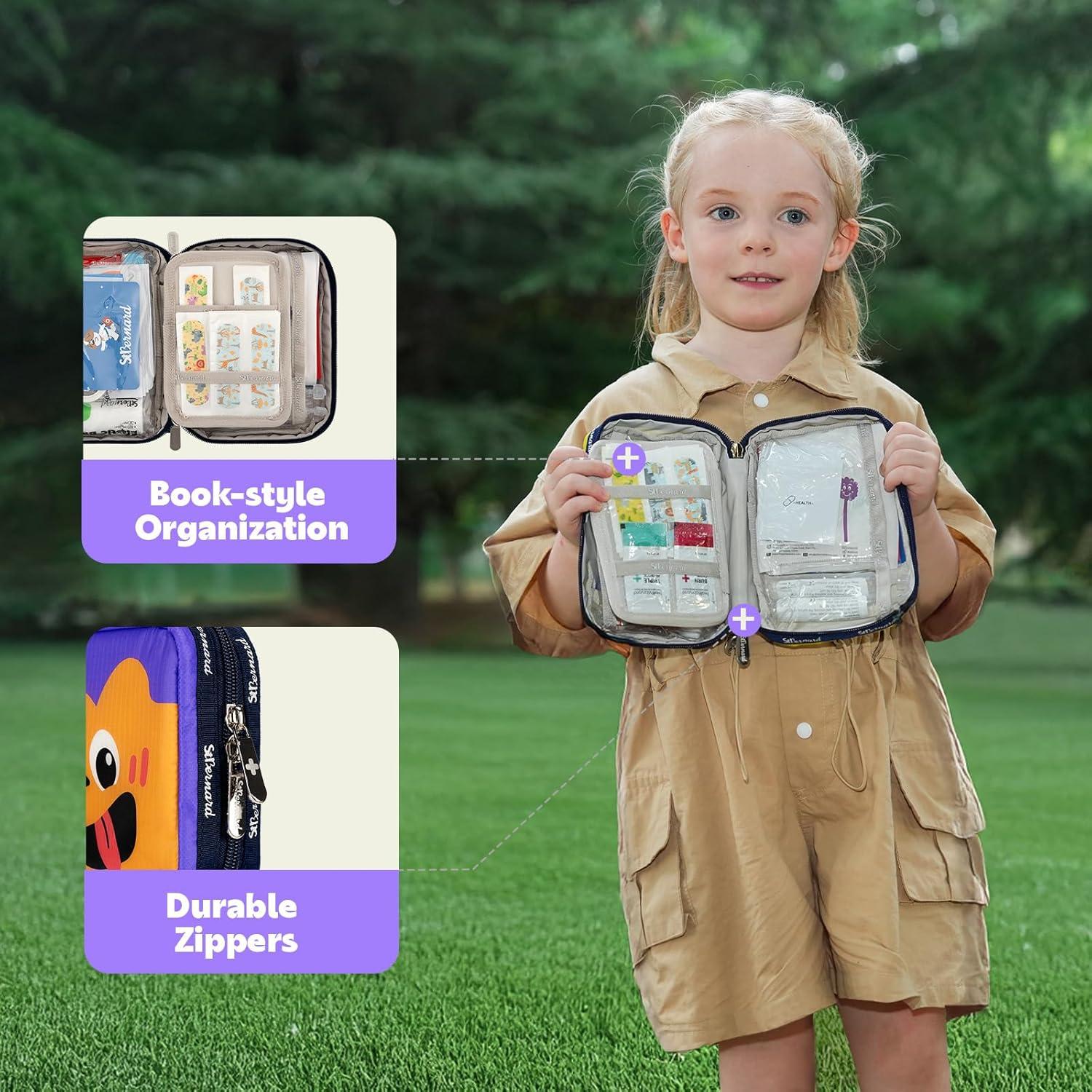 Kit de Primeros Auxilios StBernard para Niños y Adultos 16x11cm