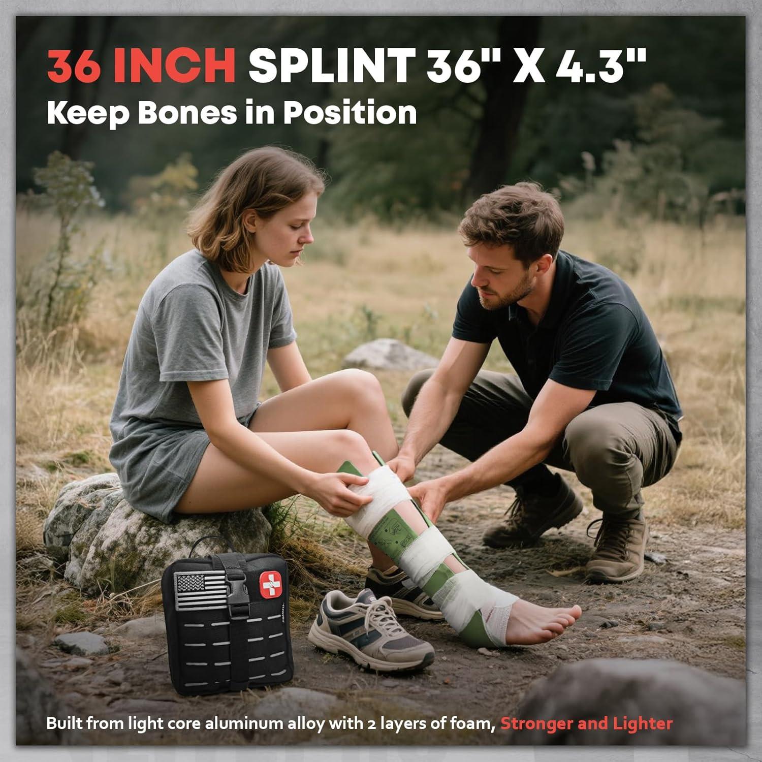 Kit de Primeros Auxilios Avanzado VLITEPRO - 242 Piezas, 18.5x15.5 cm